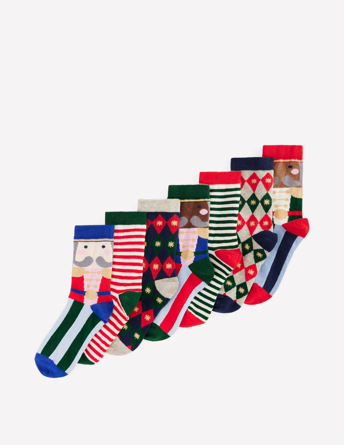 7-pack Socks-Nutcrackers - Image 1