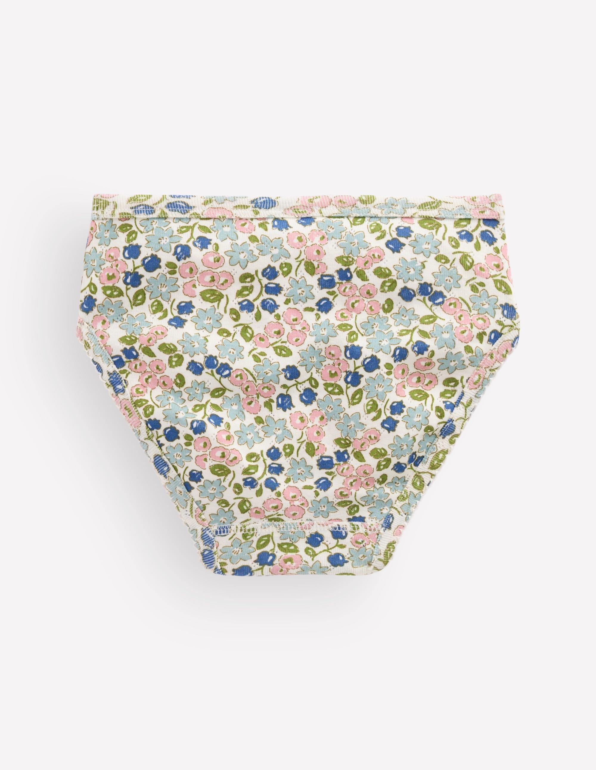 7-pack Pointelle Underwear-Patchwork ditsy floral - Image 2