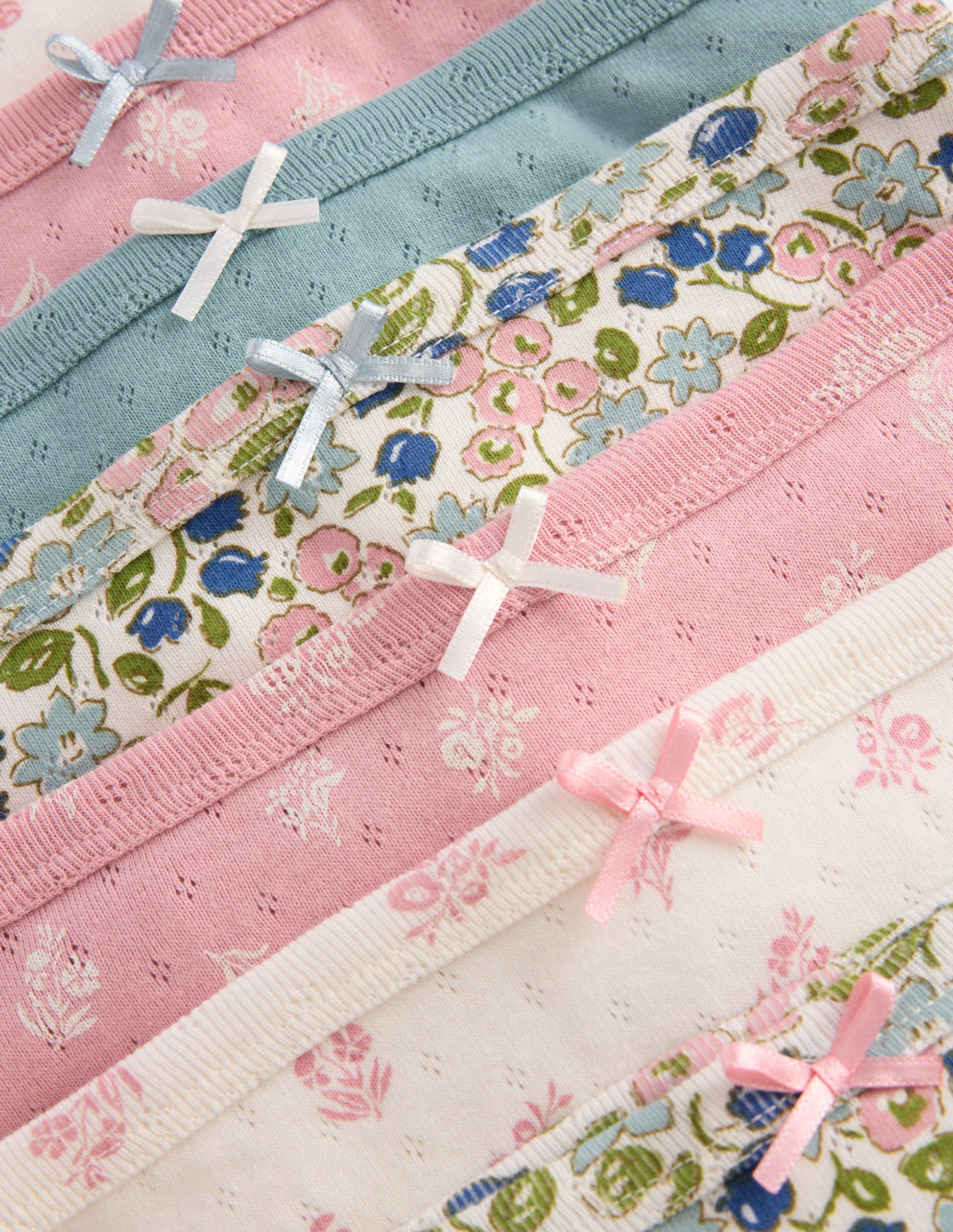 7-pack Pointelle Underwear-Patchwork ditsy floral-3
