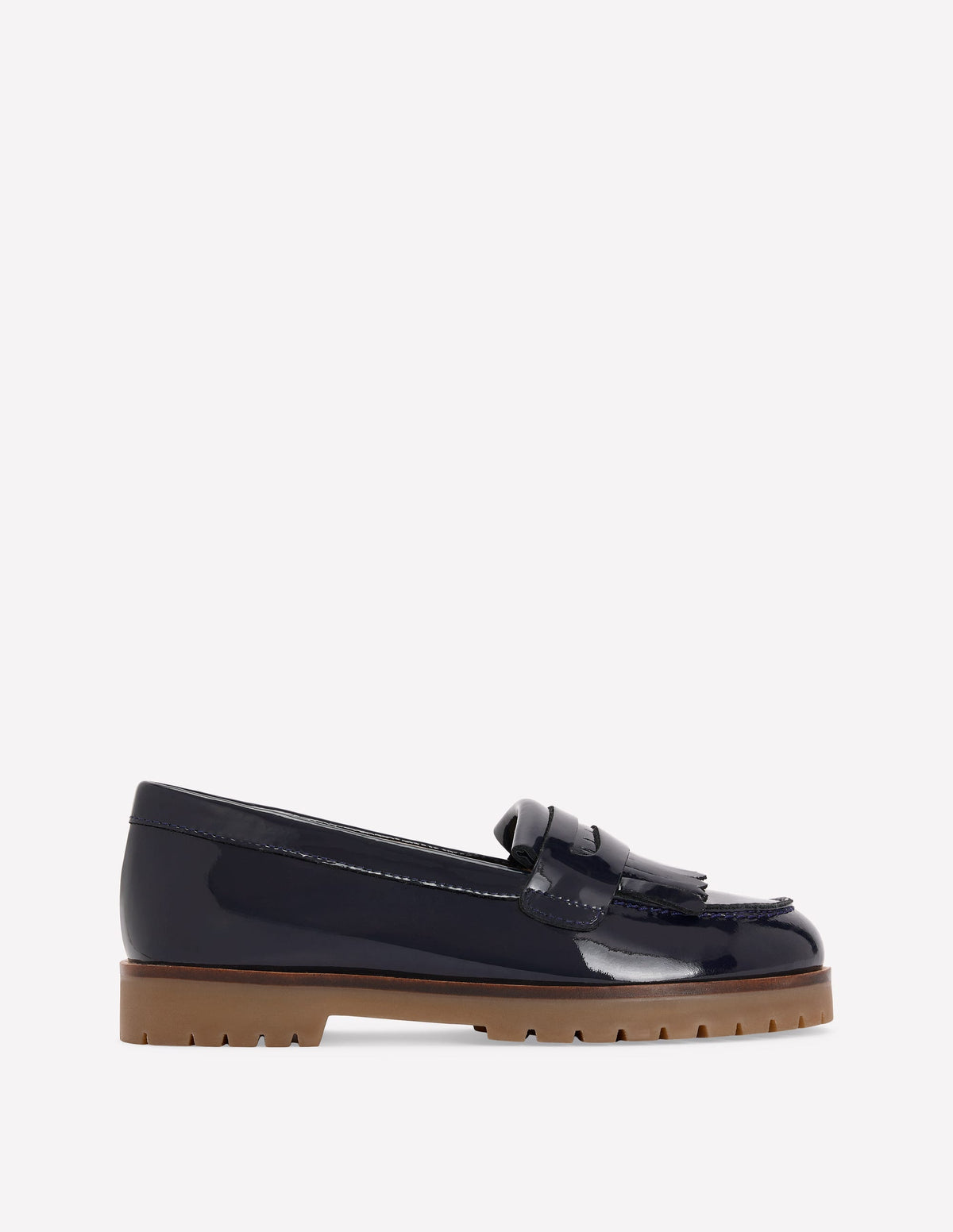 Chunky Loafer-College Navy-1