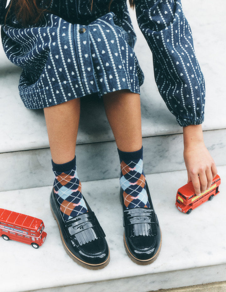 Chunky Loafer-College Navy