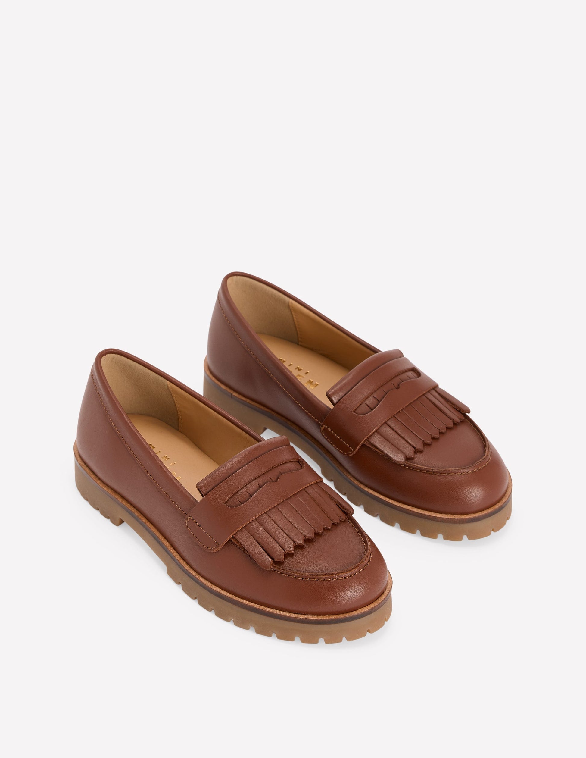 Chunky Loafer-Tan-2