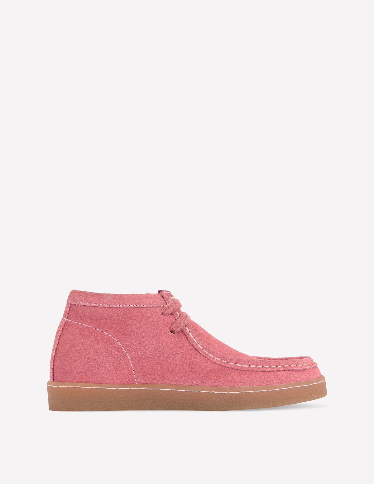 Suede Moccasin Shoe-Vintage Rose - Image 1