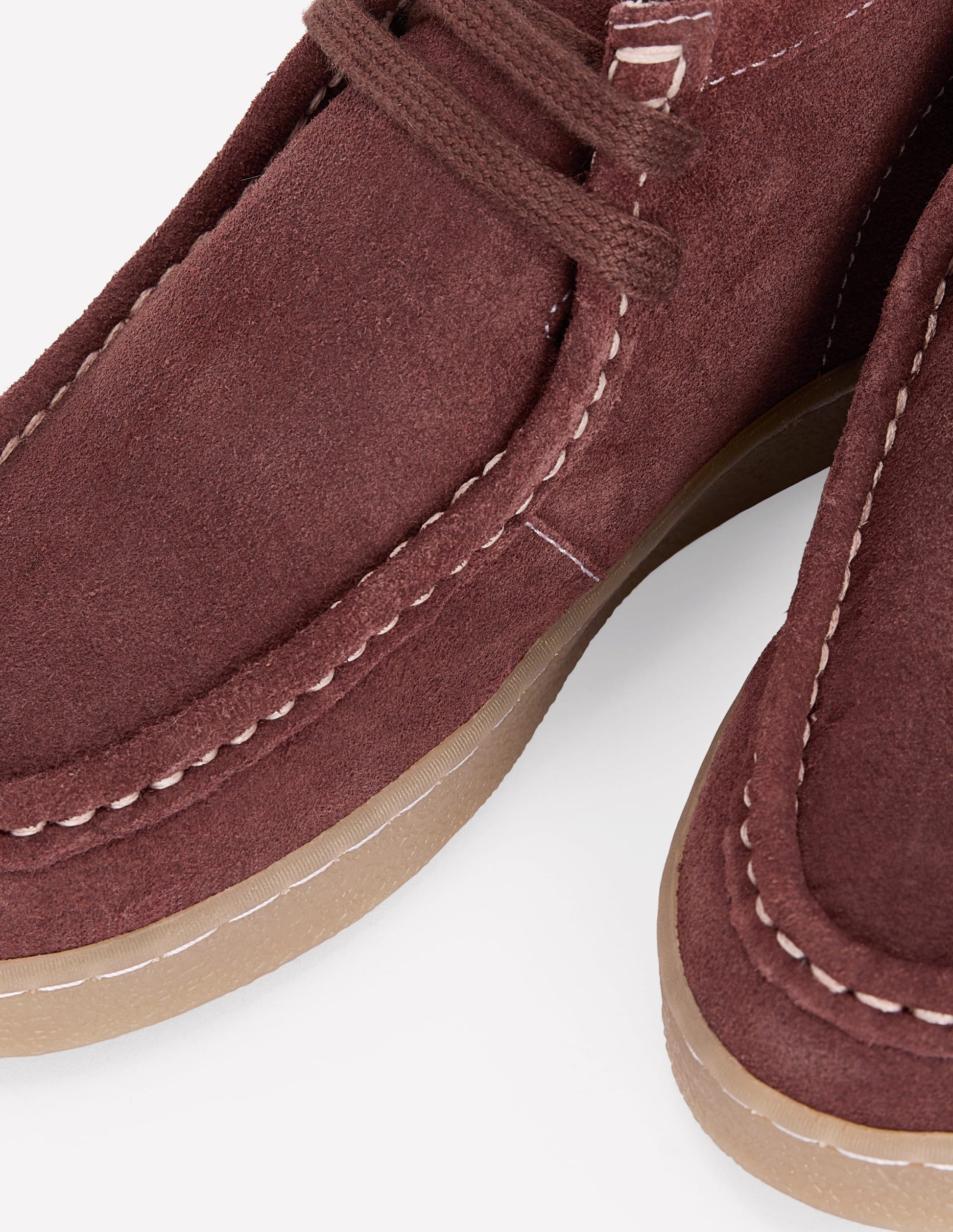 Suede Moccasin Shoe-Woodland Brown-4