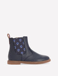 Chelsea Boots-Navy Floral
