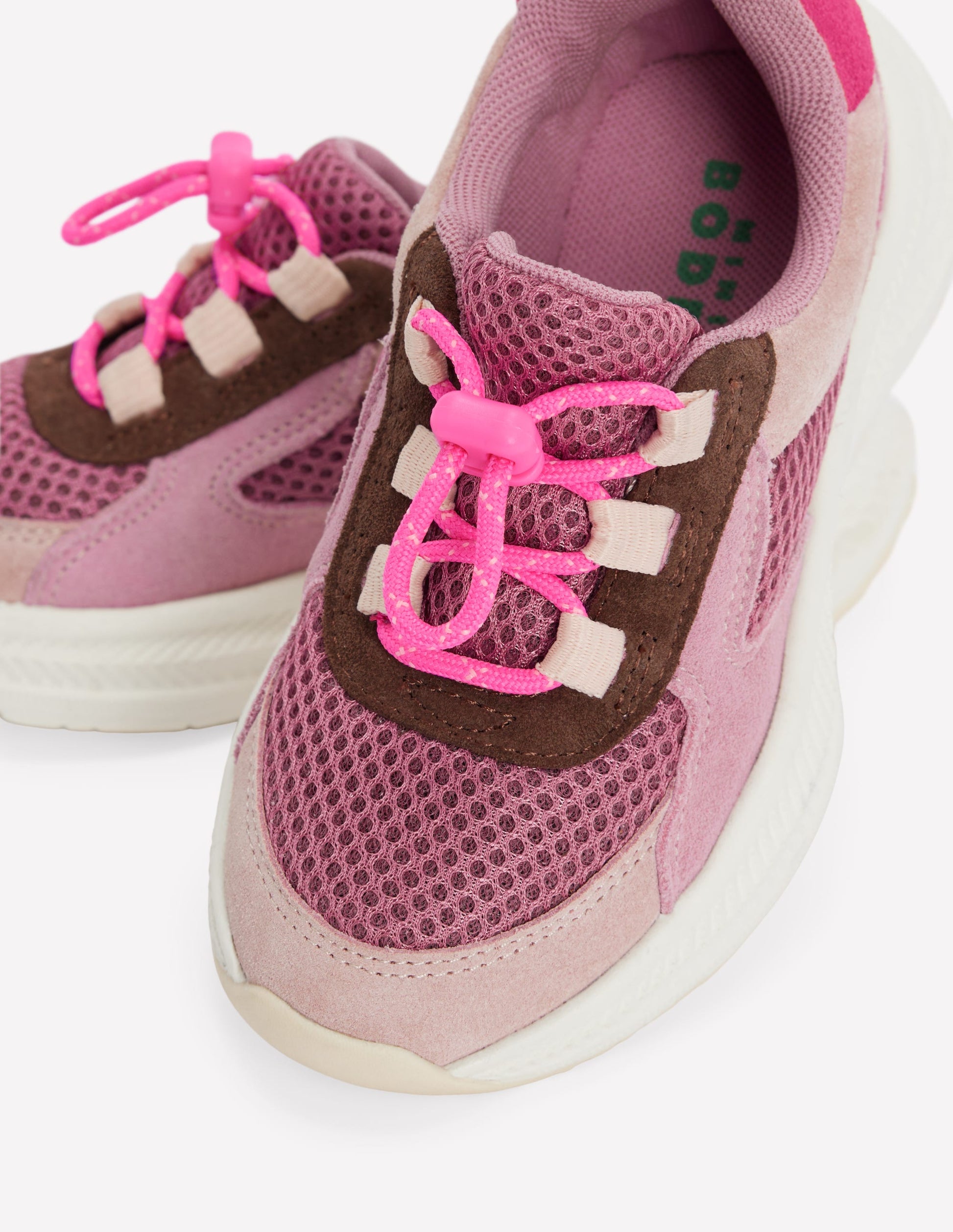 Pink Sporty Trainers-Pink Heather-3