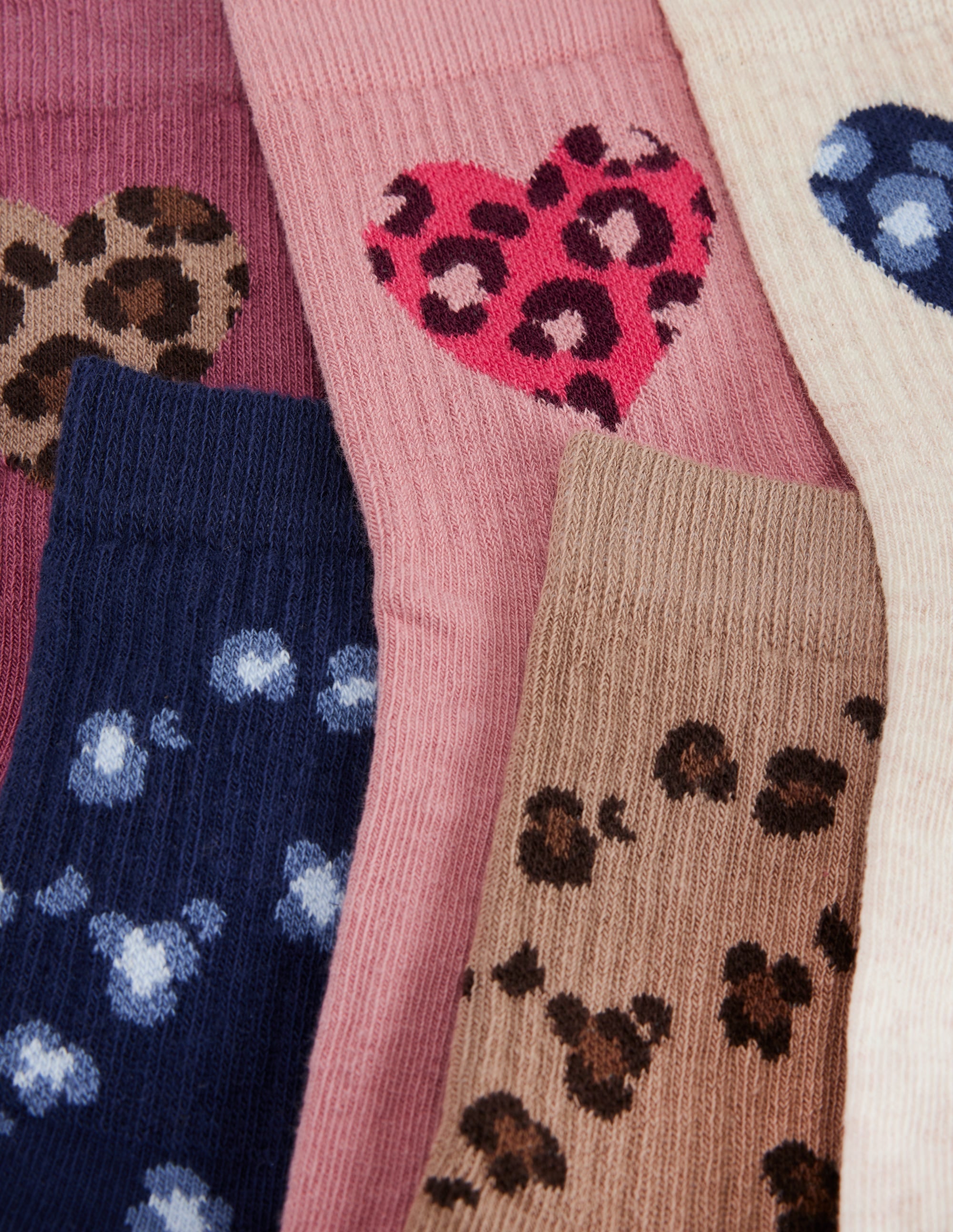 5-Pack Socks-Leopard - Image 2