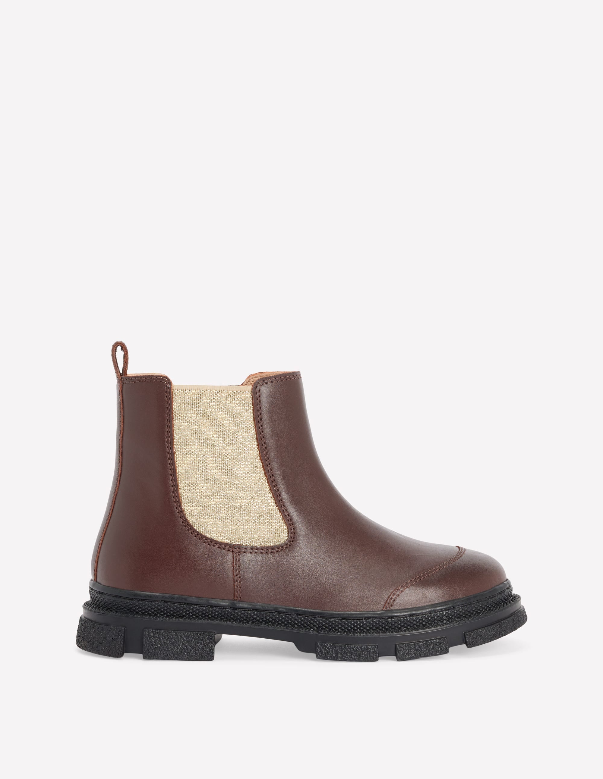 Chunky Chelsea Boots-Raw Umber - Image 1