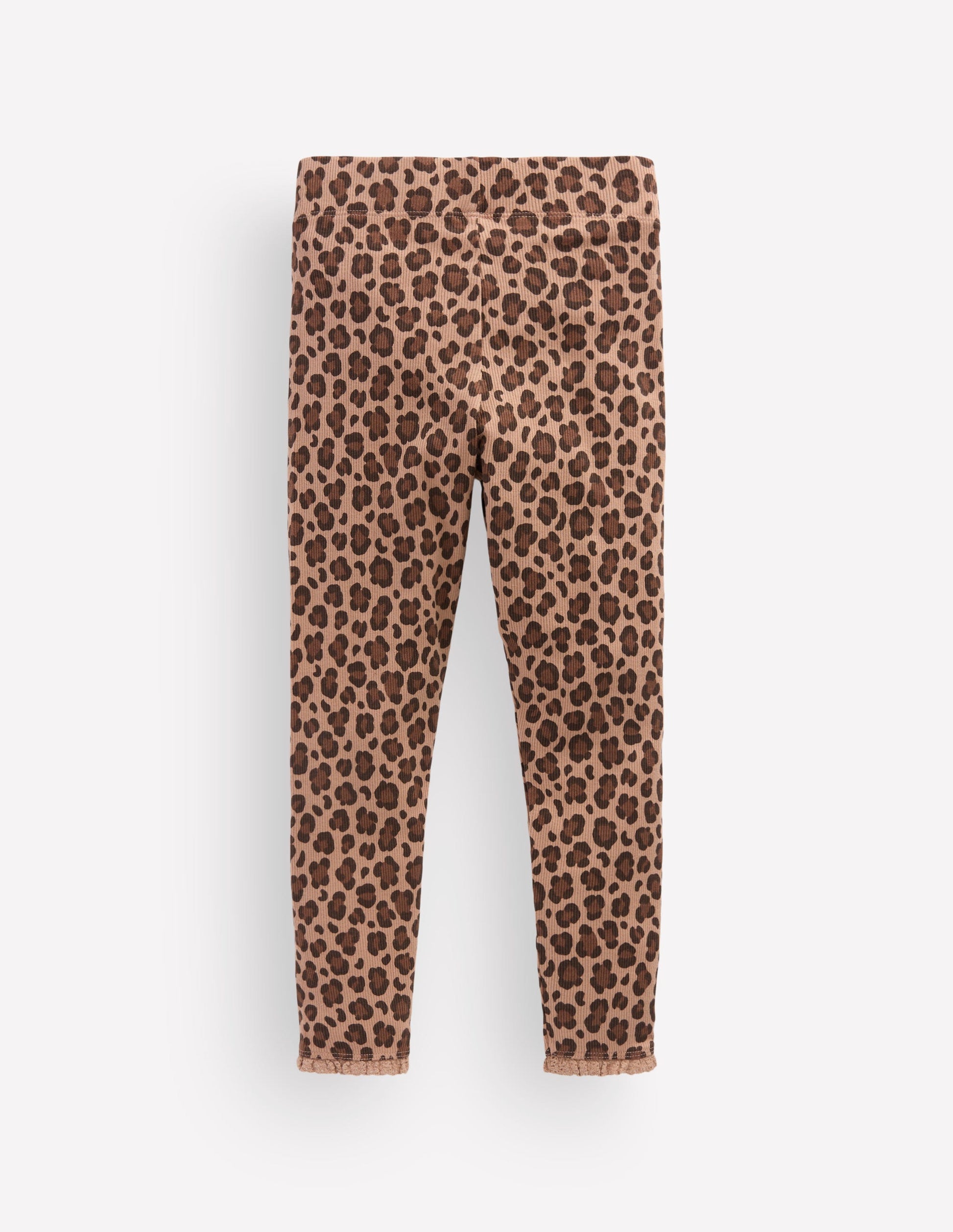 Ribbed Leggings-Brown Leopard-2