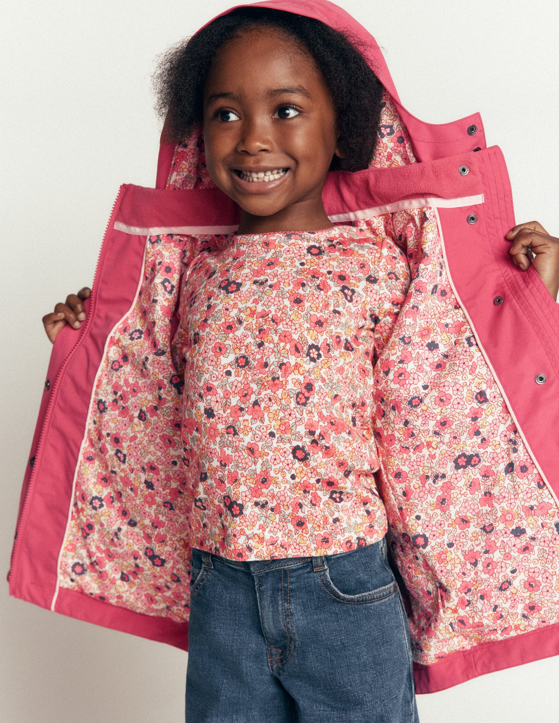 Waterproof Fisherman's Jacket-Vintage Rose-3