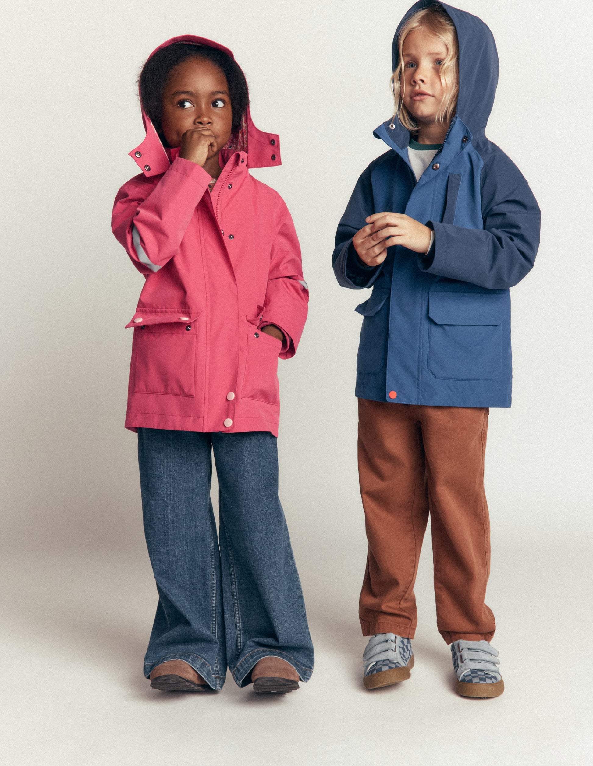 Waterproof Fisherman's Jacket-Vintage Rose-4