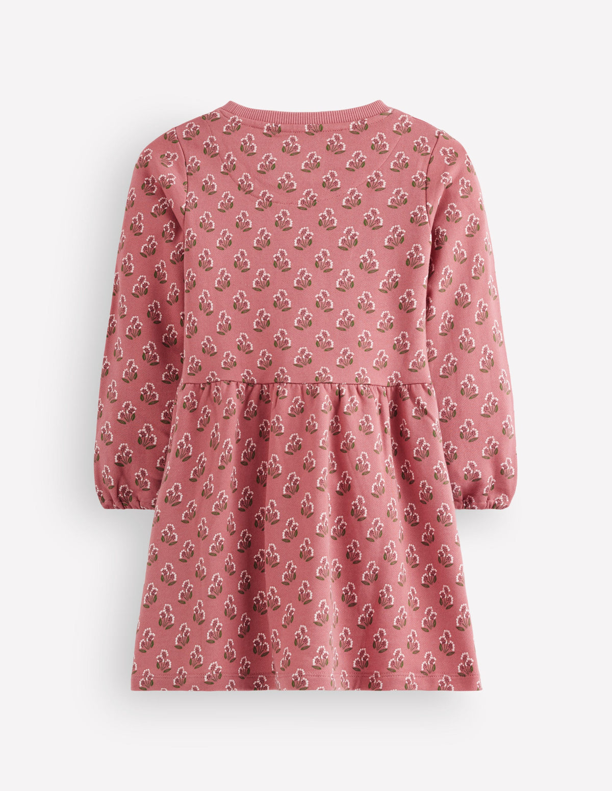 Minna Sweatshirt Dress-Pink Floral-2
