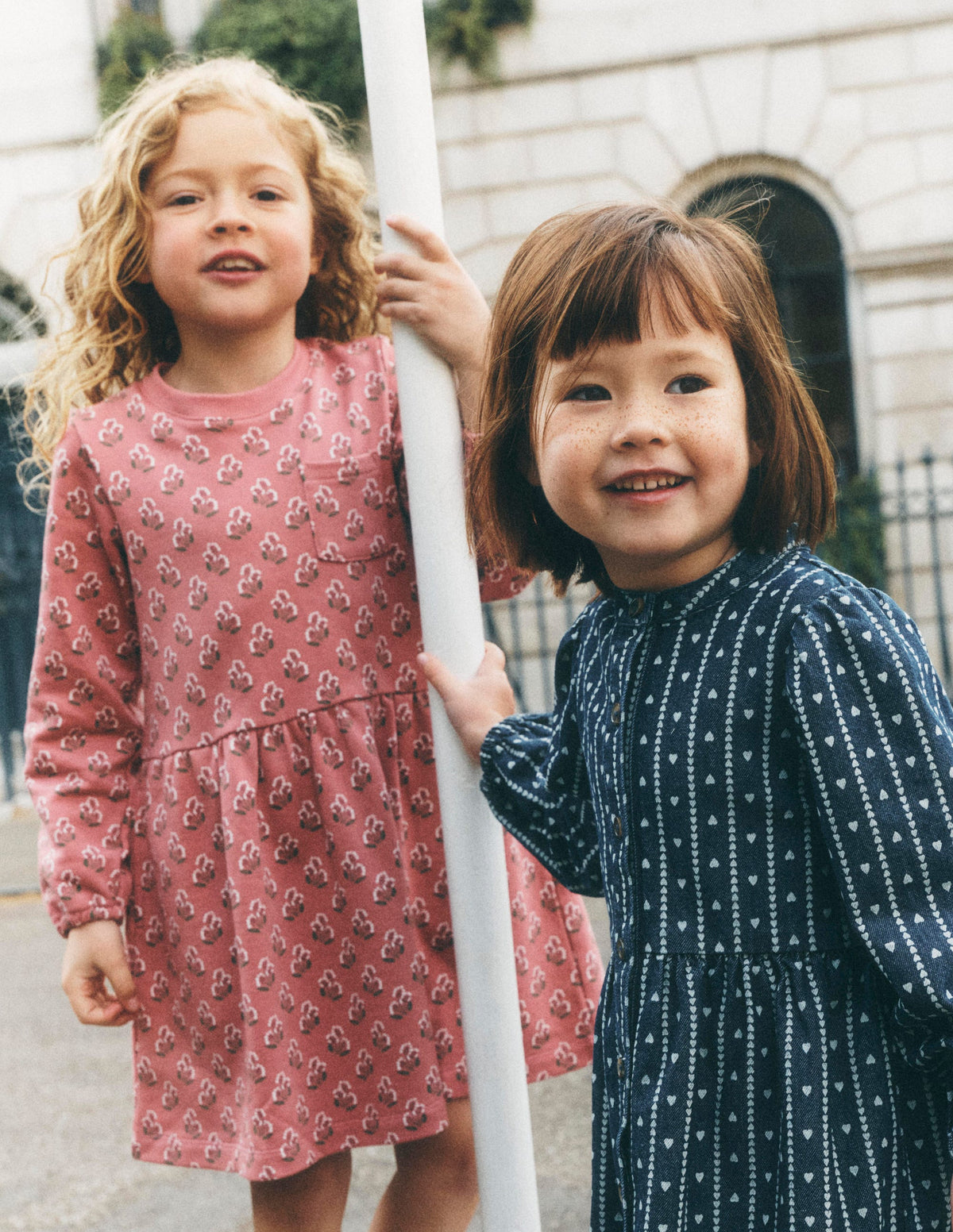 Minna Sweatshirt Dress-Pink Floral - Image 4