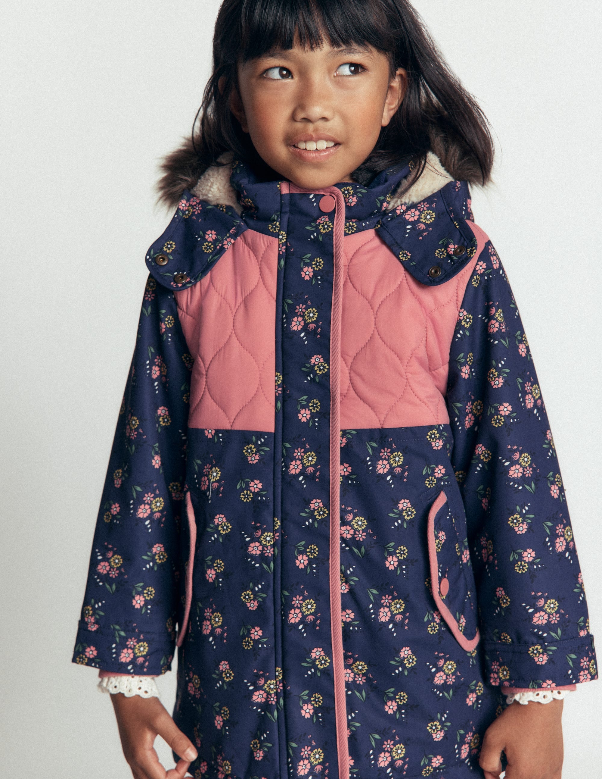 Joni Quilted Parka Coat