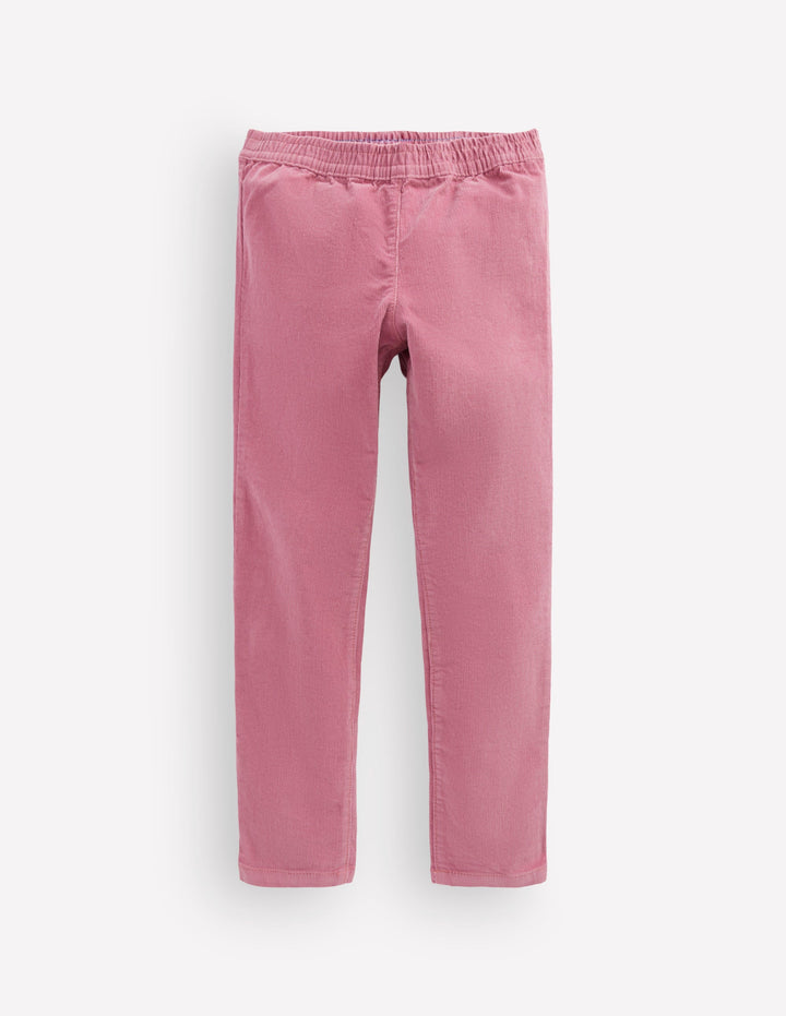 Cord Leggings-Pink Heather