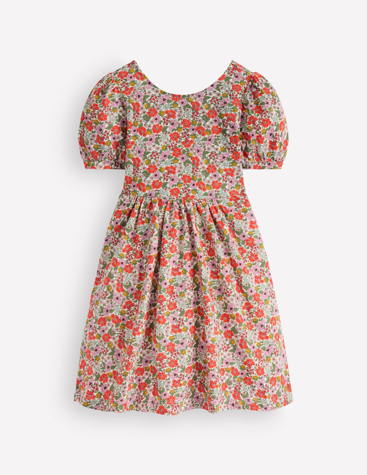 dresses for kids Ocean Creatures Layered Dress with Pockets line silhouette Straight neckline Self Kids Hollie Dress | Hawaiian