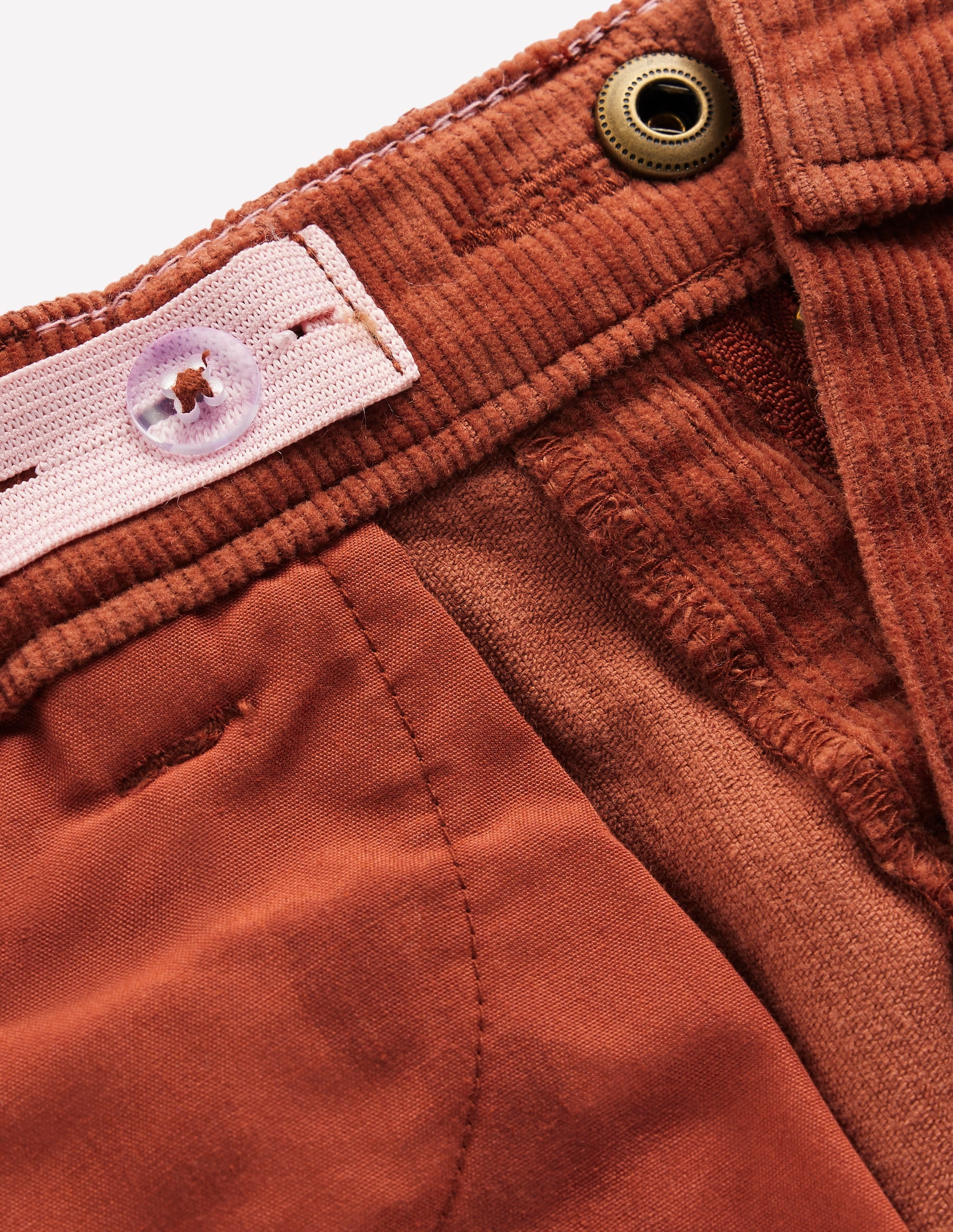 Kick Flare Jean-Burnt Orange - Image 4