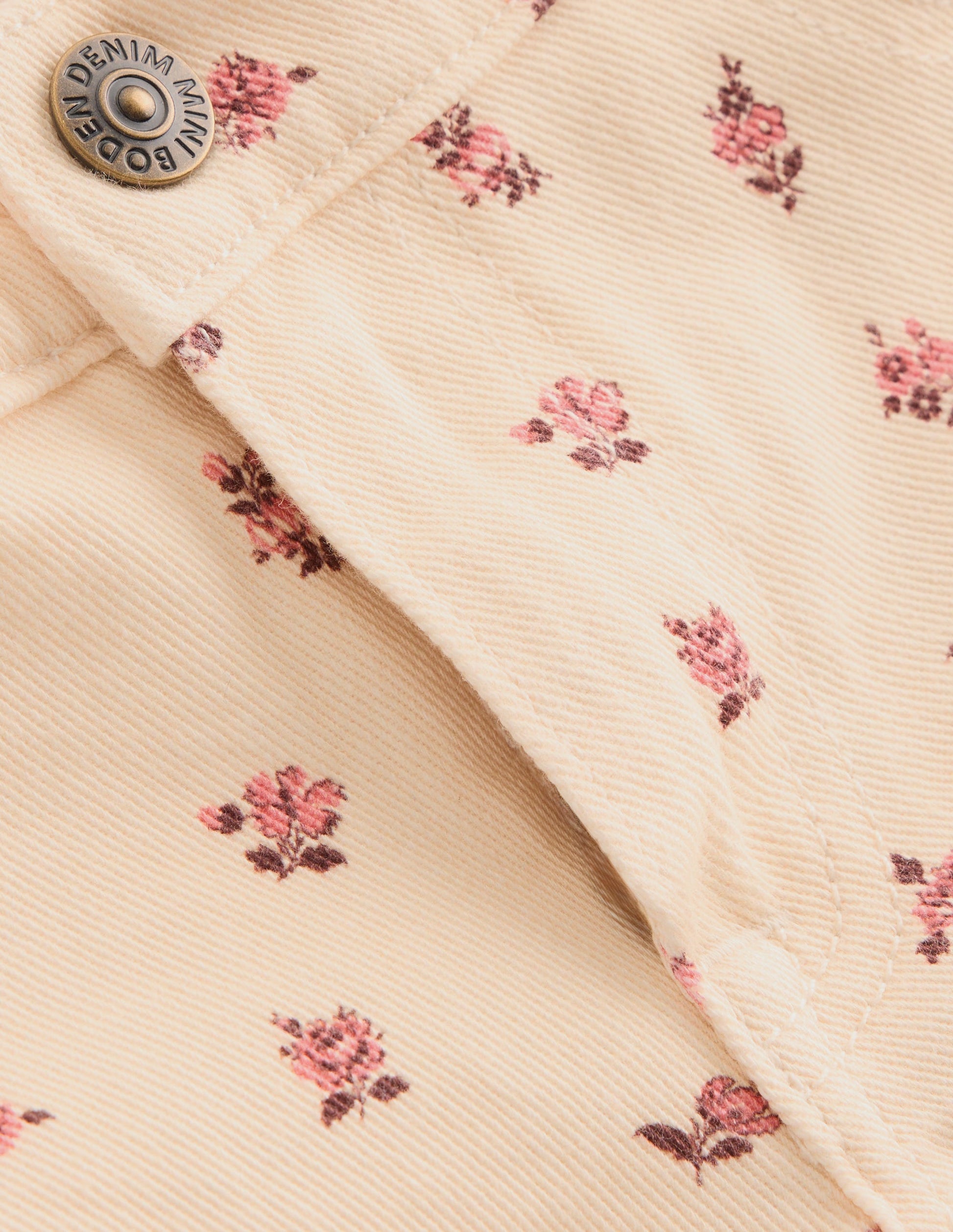 Wide Leg Jeans-Soft Ivory Ditsy Floral-3