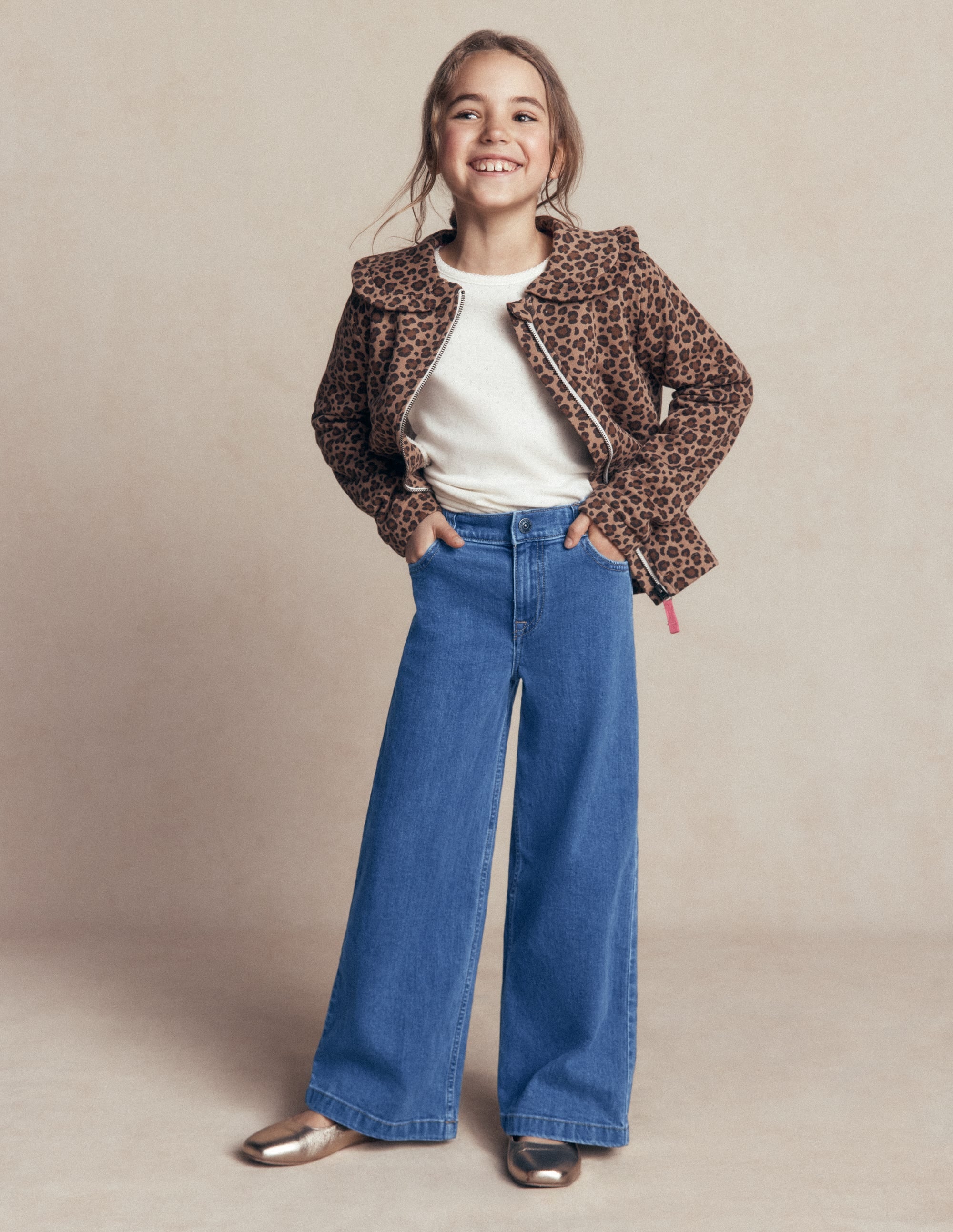 Wide Leg Jeans - Mid Vintage Denim | Boden USA