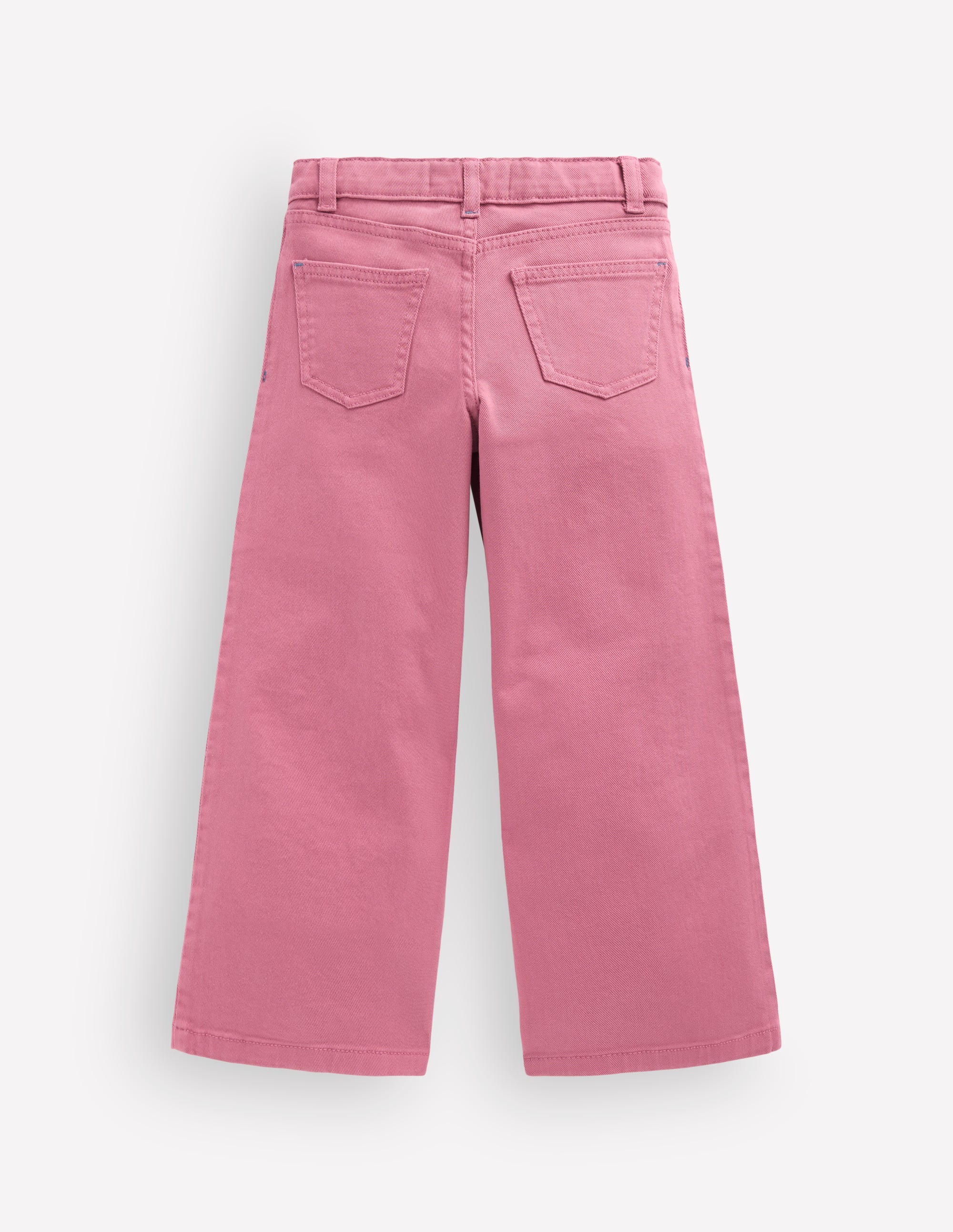 Wide Leg Jeans-Pink Heather - Image 2