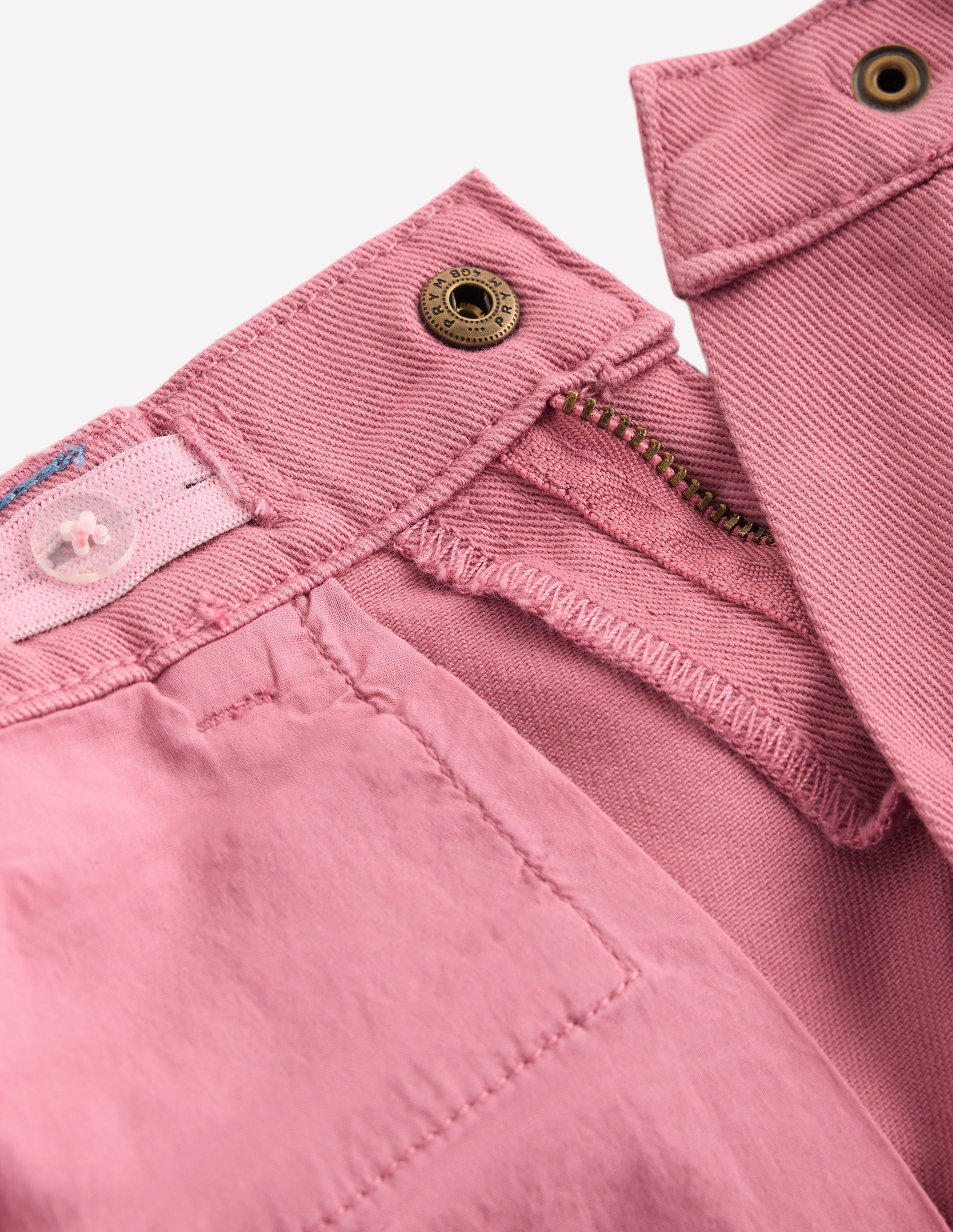 Wide Leg Jeans-Pink Heather - Image 4
