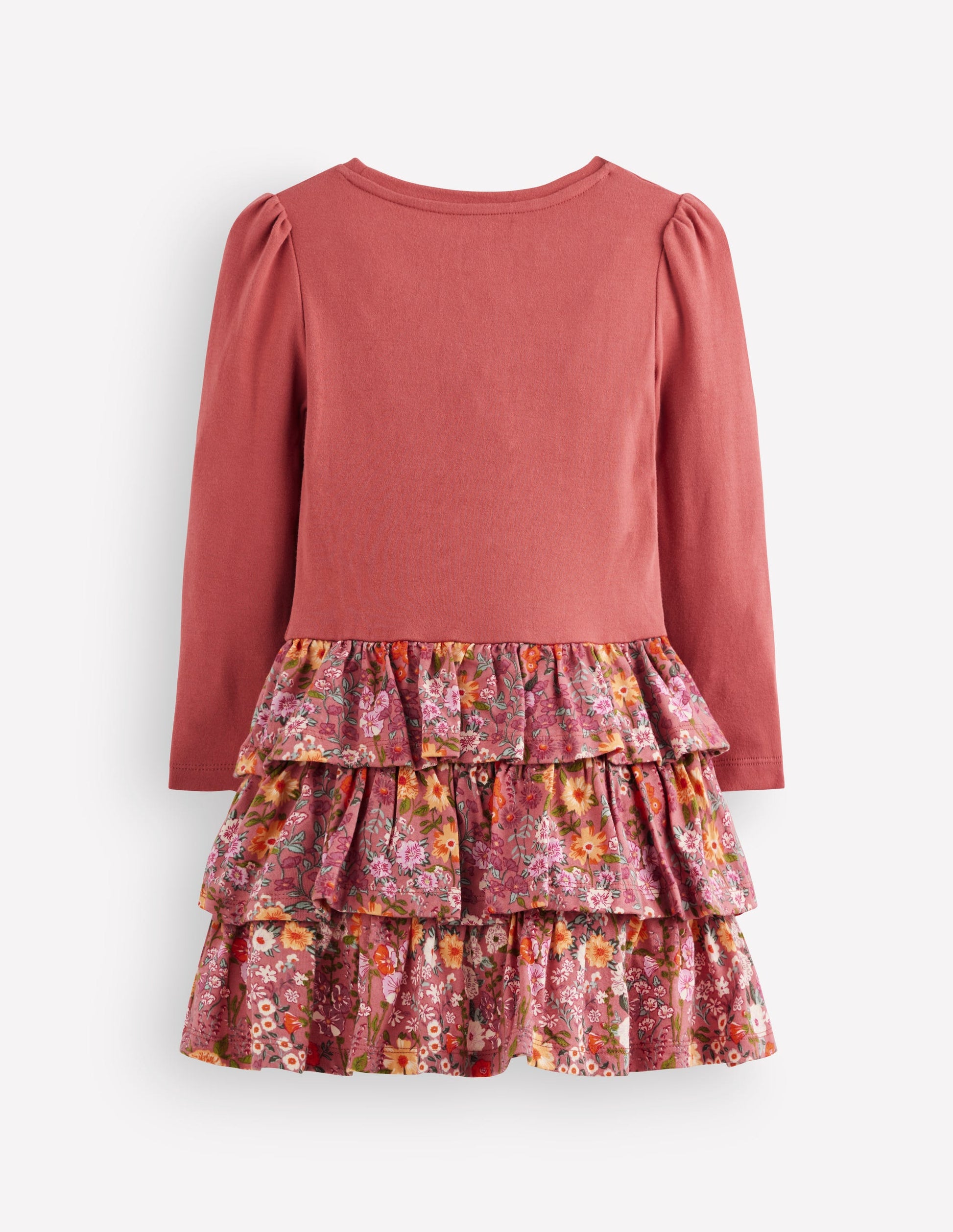 Boden Girls Cora Jersey RaRa Dress in Pink