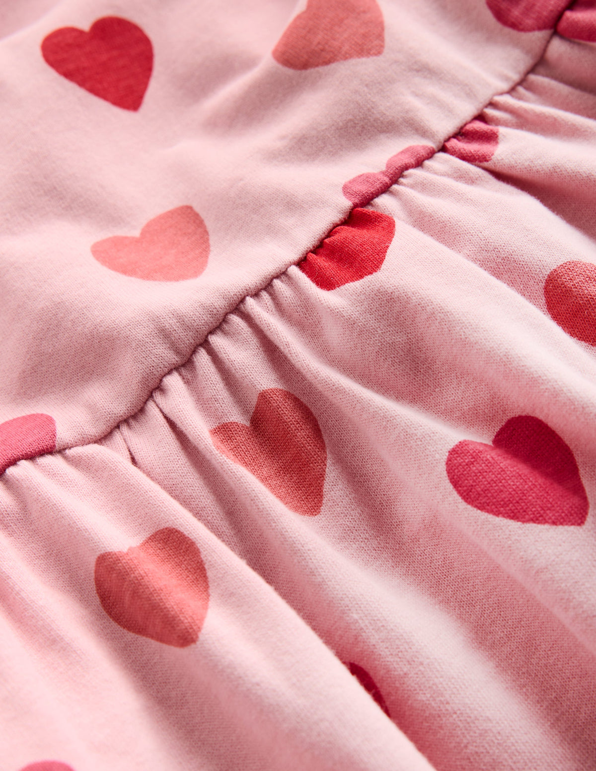 Madeline Blouson Sleeve Dress-Heart Print-3