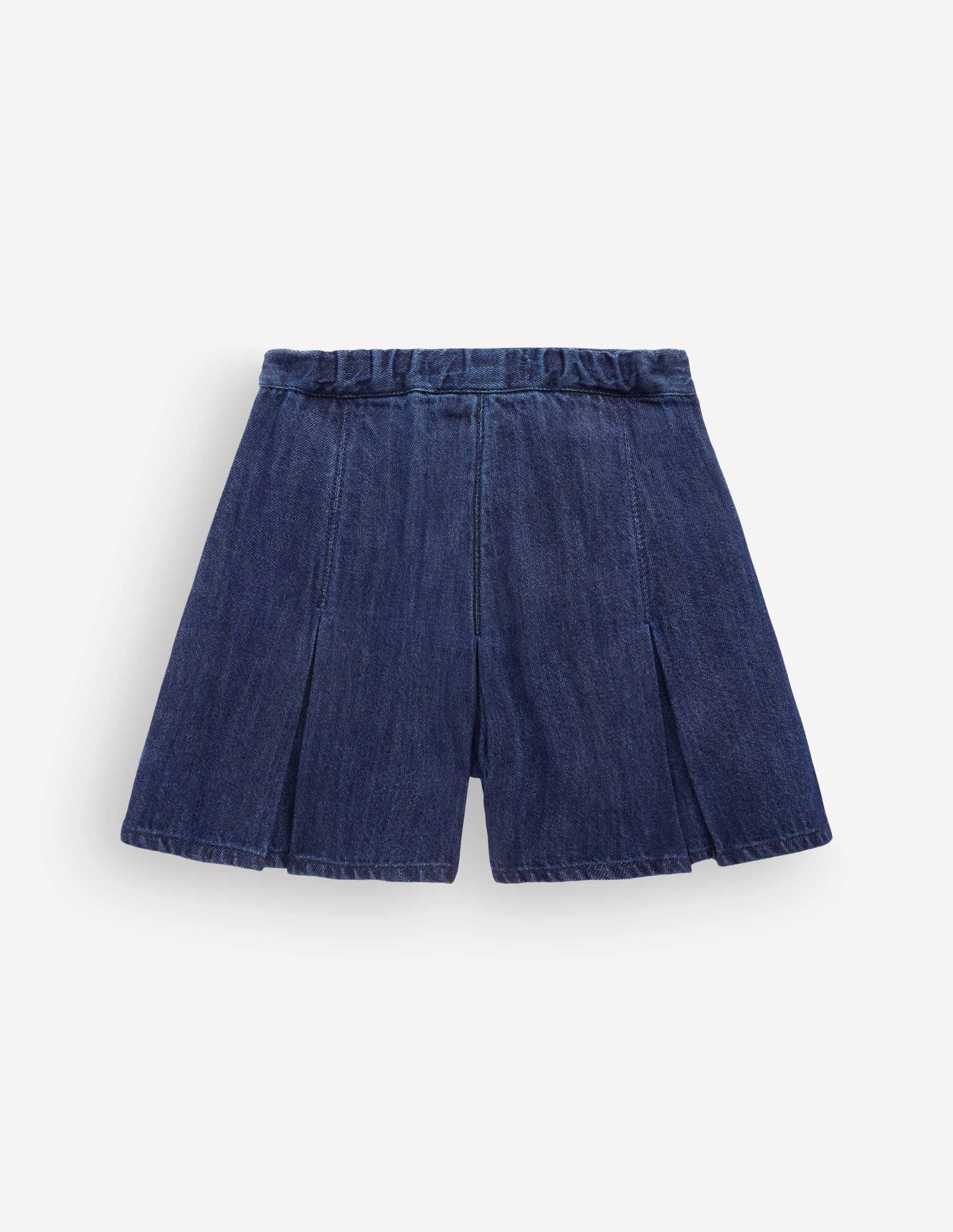 Pleated Skort-Denim - Image 5