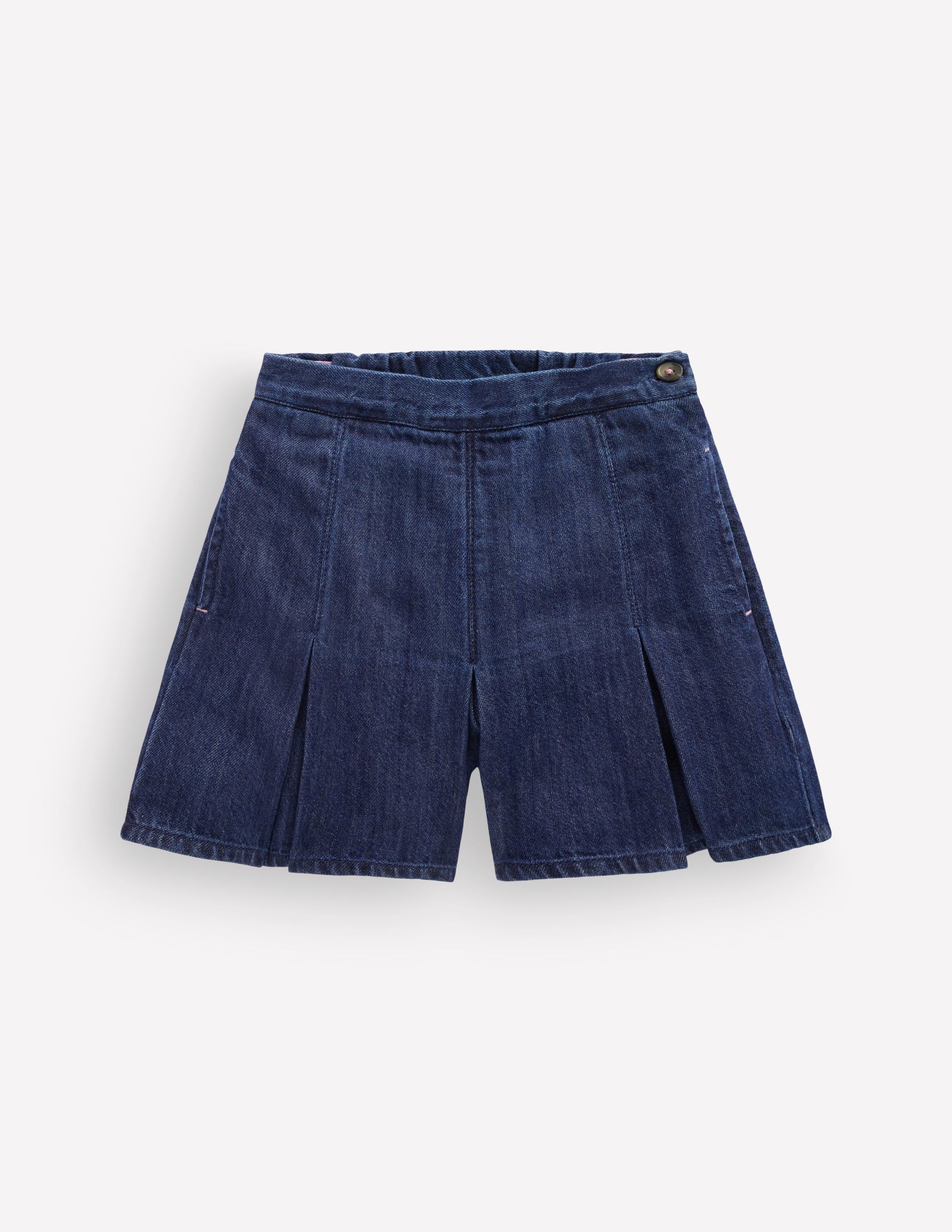 Pleated Skort-Denim - Image 4