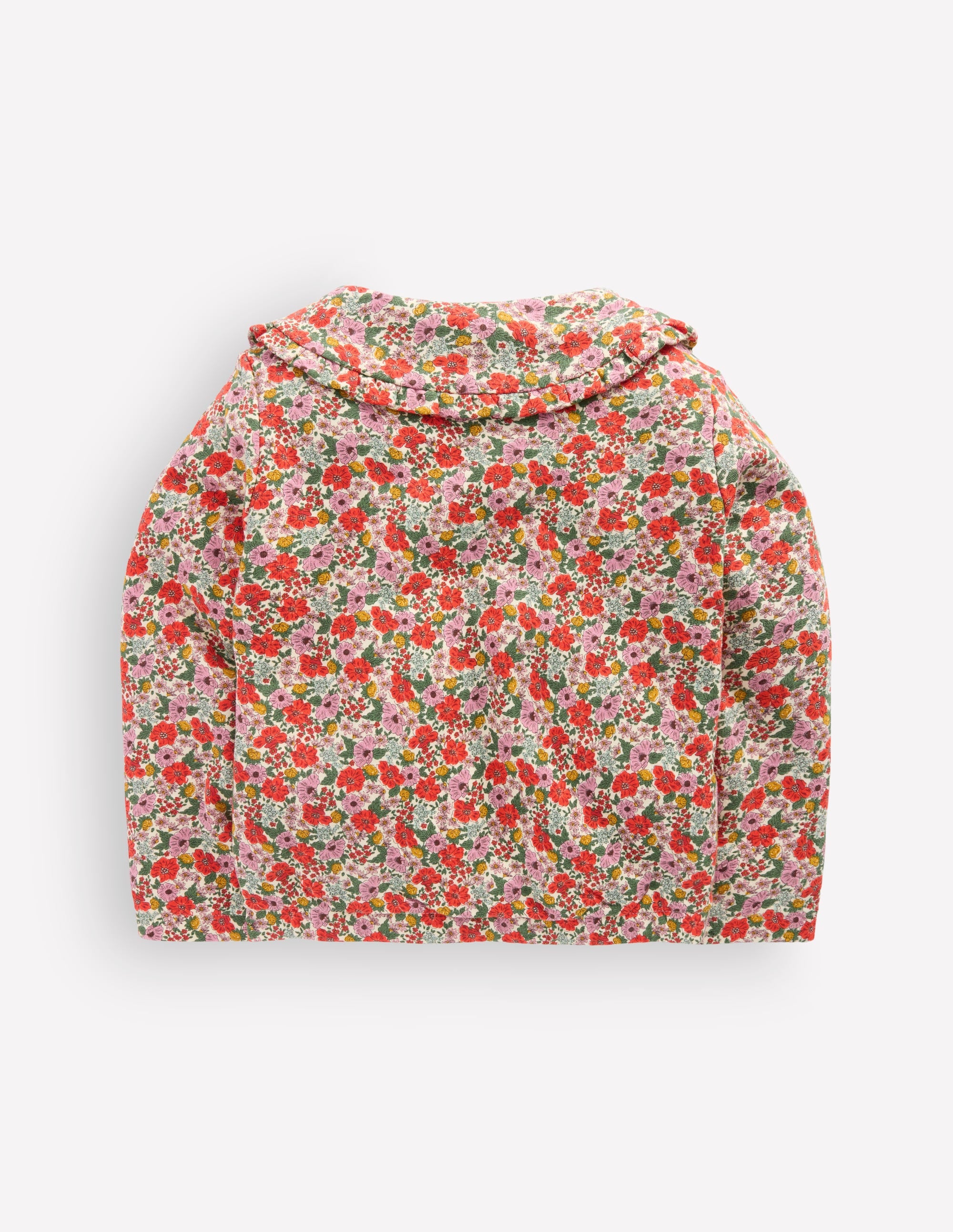 Fleece Lined Zip-Through-Floral - Image 3