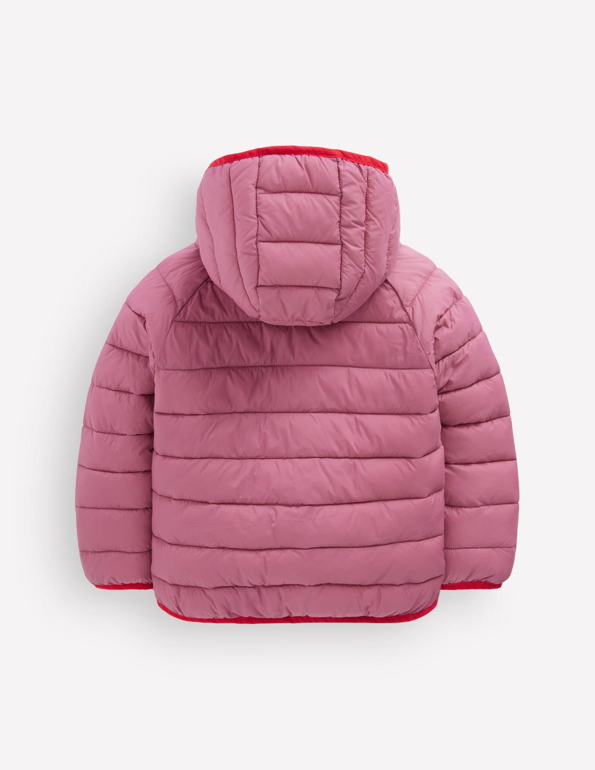Pack-away Padded Jacket-Pink Heather-5