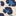 Pretty Frill Sweatshirt-Calico White/ Blue Leopard
