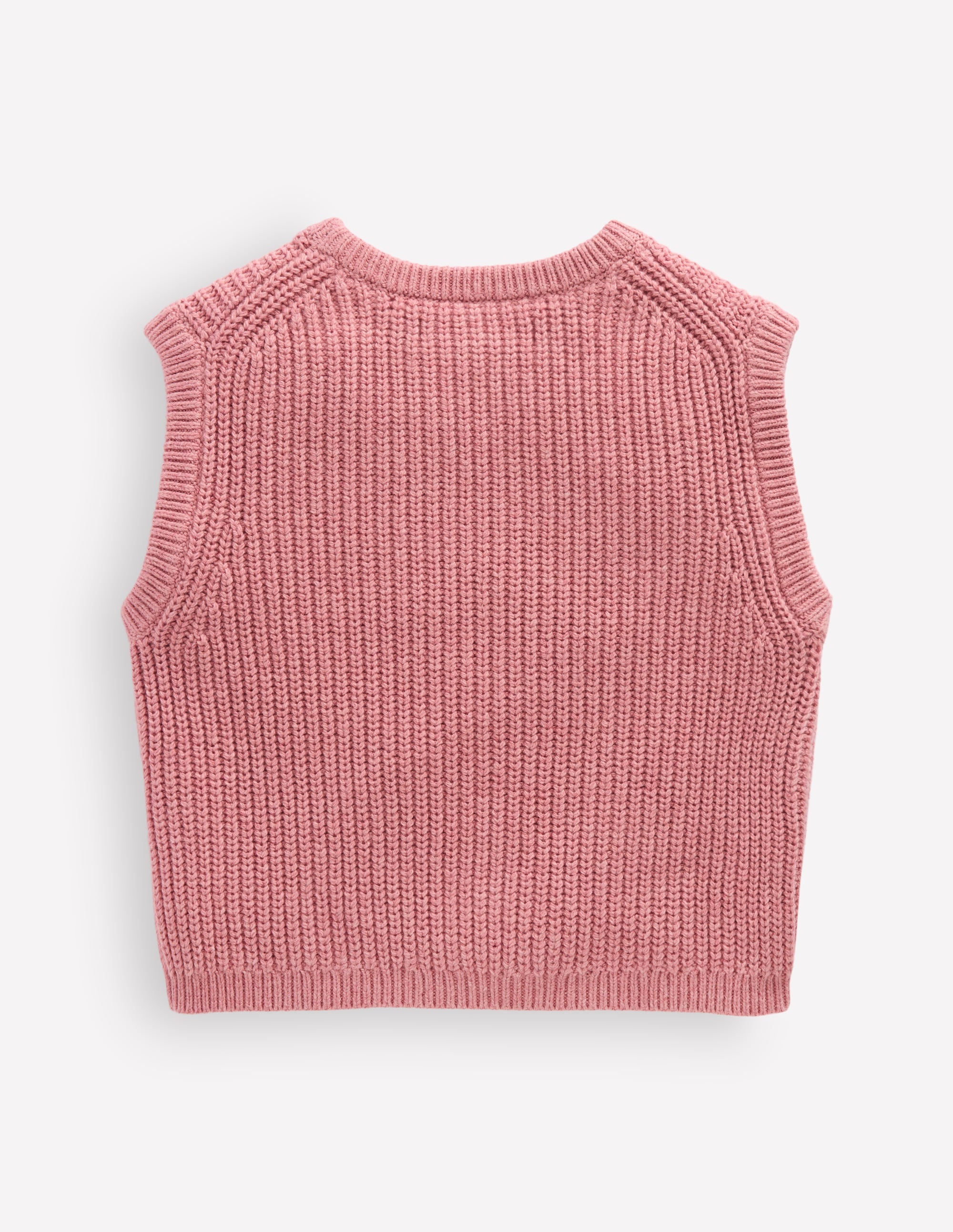Knitted Vest-Pink - Image 2