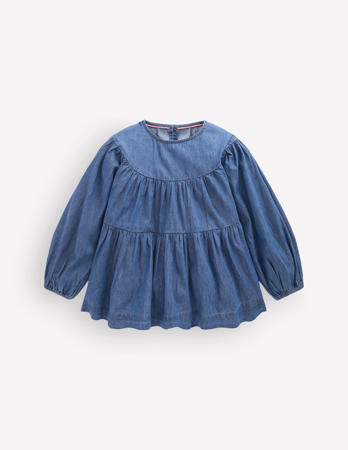 Tiered Woven Top-Mid Vintage-1
