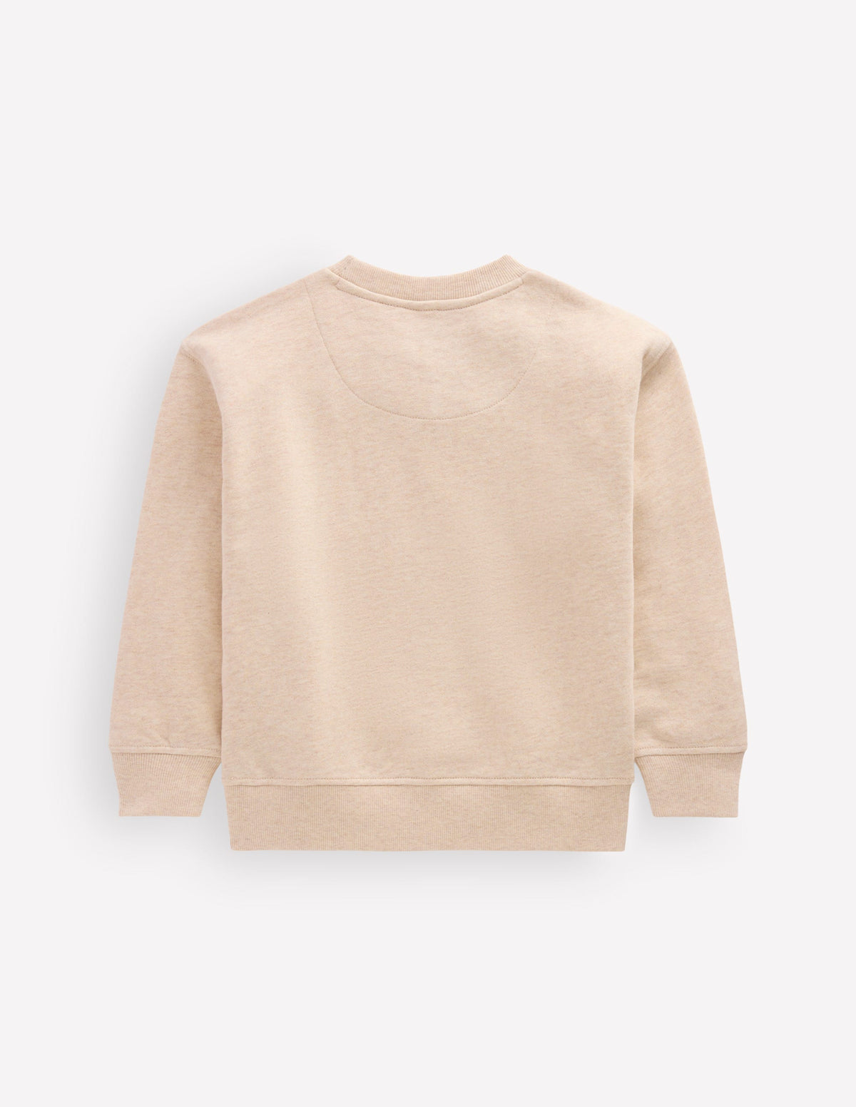 Relaxed Panel Sweatshirt-Oatmeal Marl Patchwork Floral-3