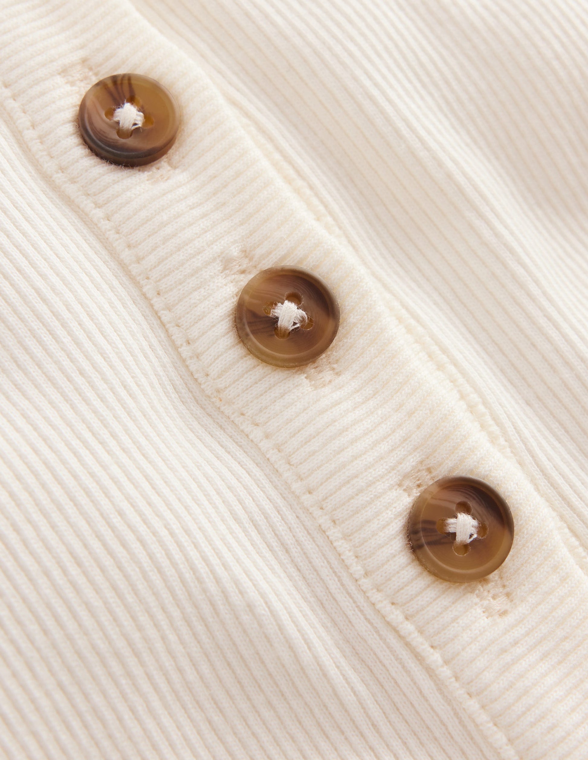 Henley Ribbed Tank-Soft Ivory-3