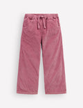Draw Cord Pants-Pink Heather