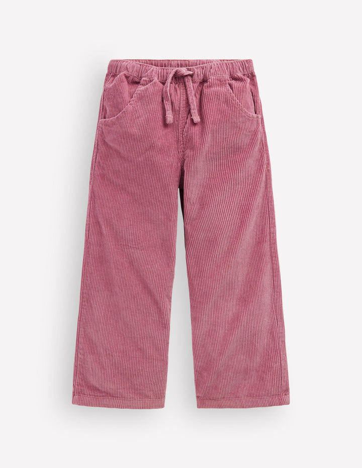 Draw Cord Pants-Pink Heather