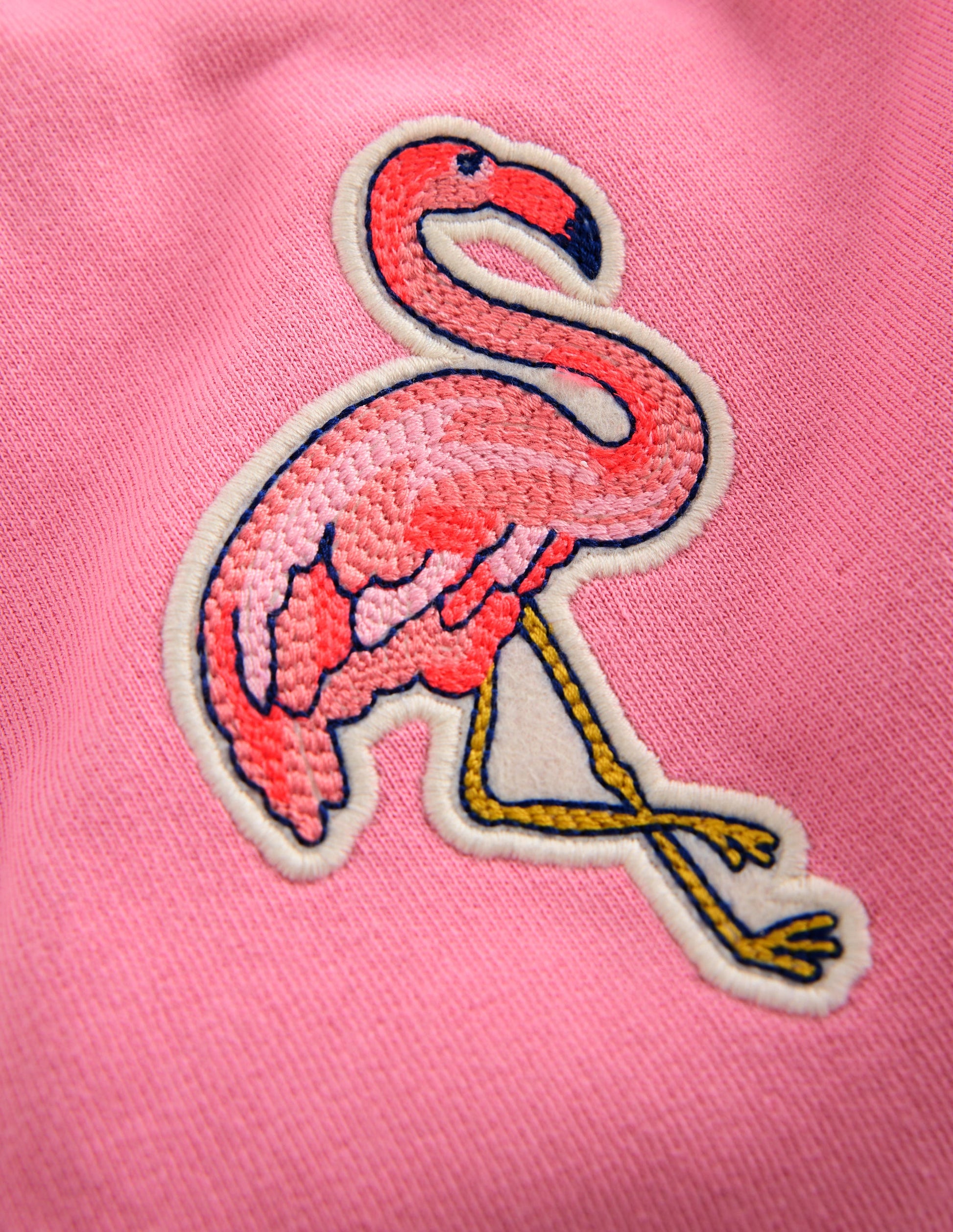 Jersey Boxing Short-Bubblegum Pink Badges-3