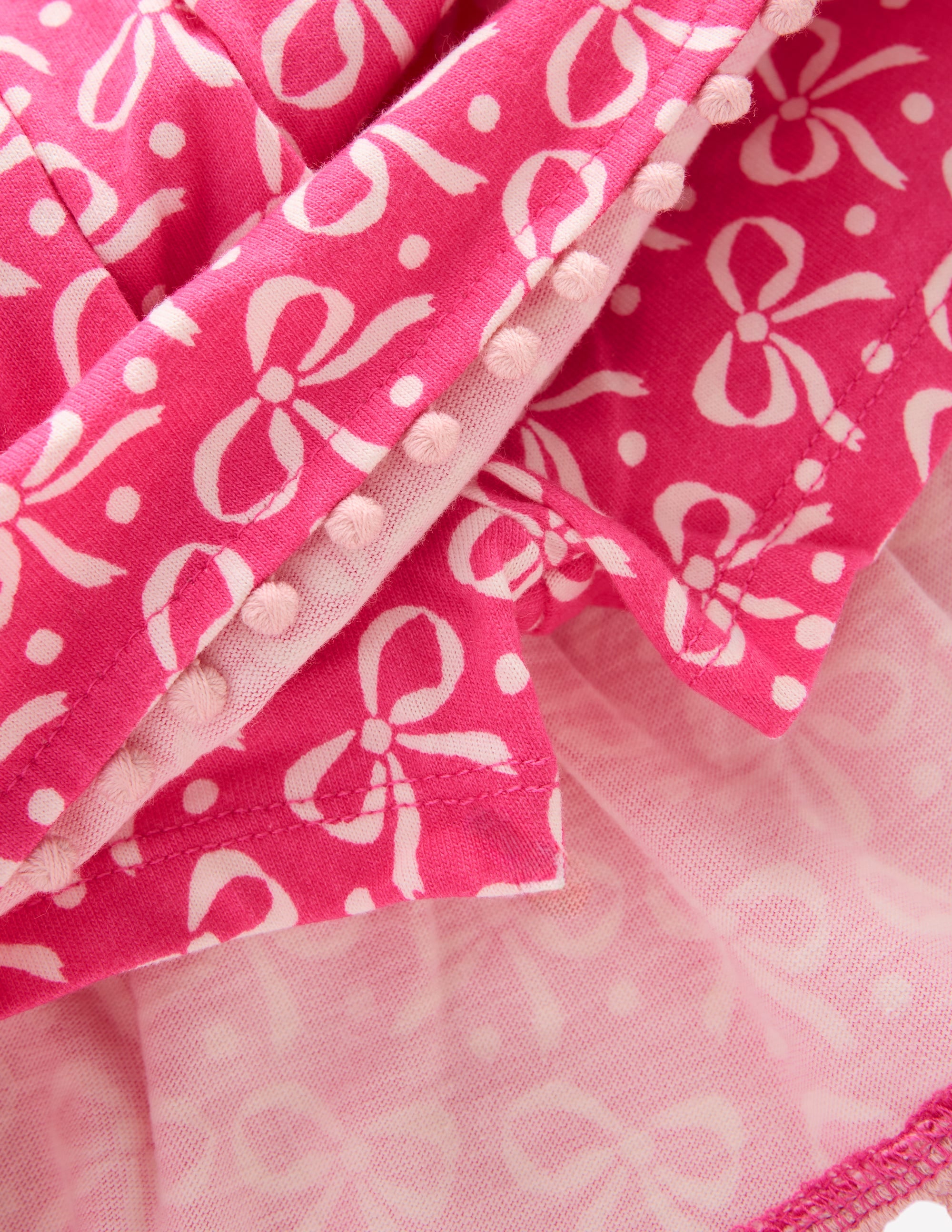 Ruffle Jersey Skort-Pink Ribbon - Image 3