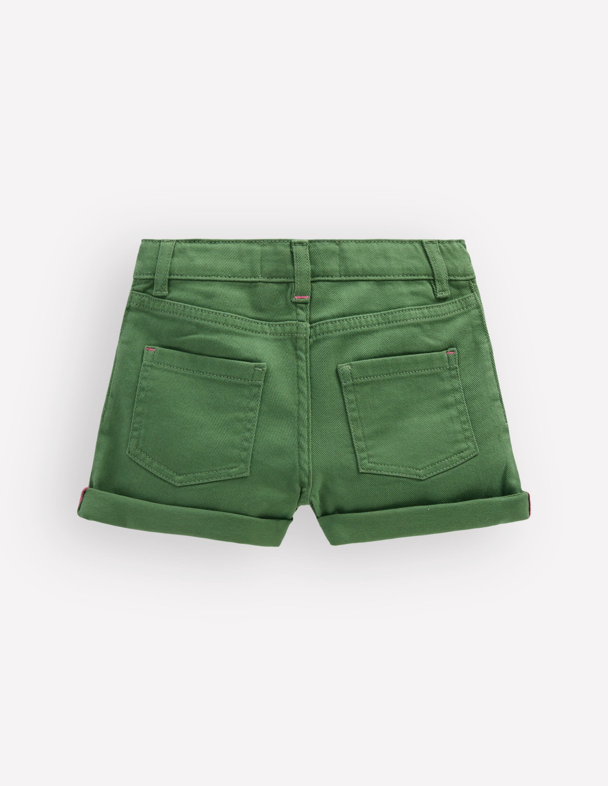 Denim Shorts-Safari Green - Image 2
