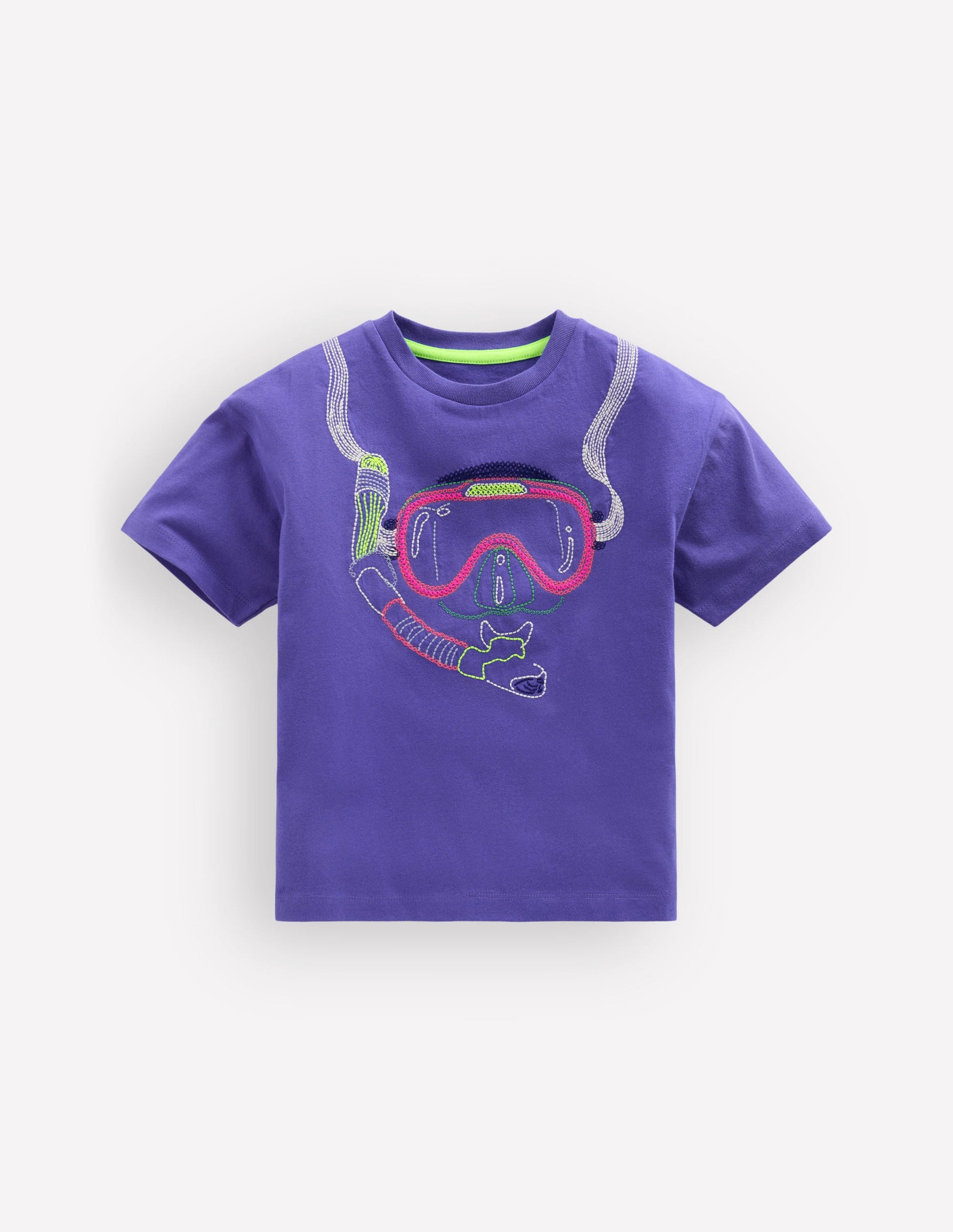 Easy Applique T-shirt-Wisteria Blue Snorkel-1