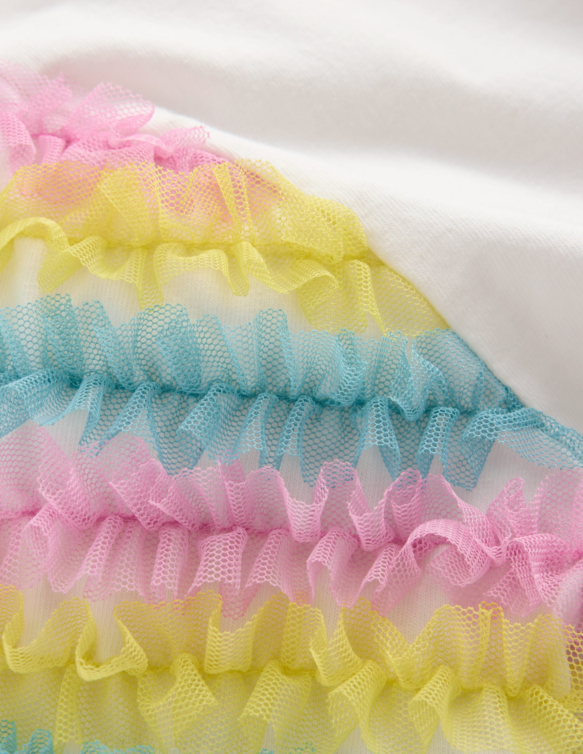 Fun Tulle Top-White - Image 5