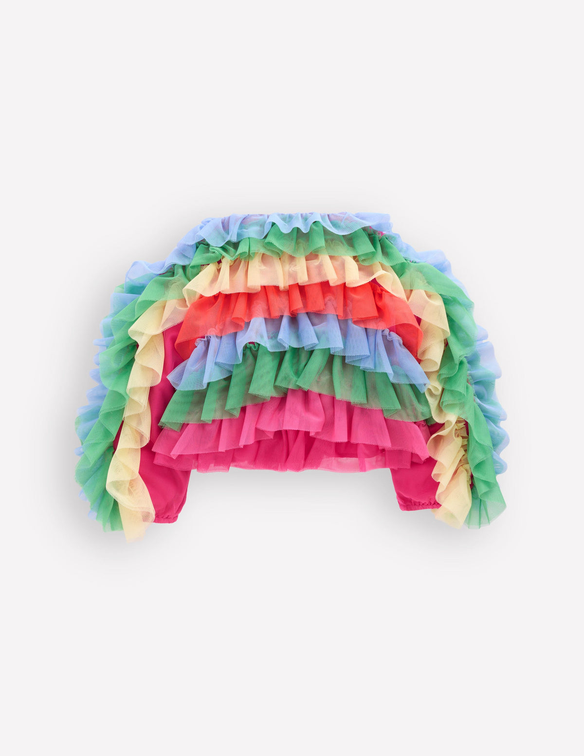 Rainbow Tulle Jacket-Multi Rainbow - Image 5