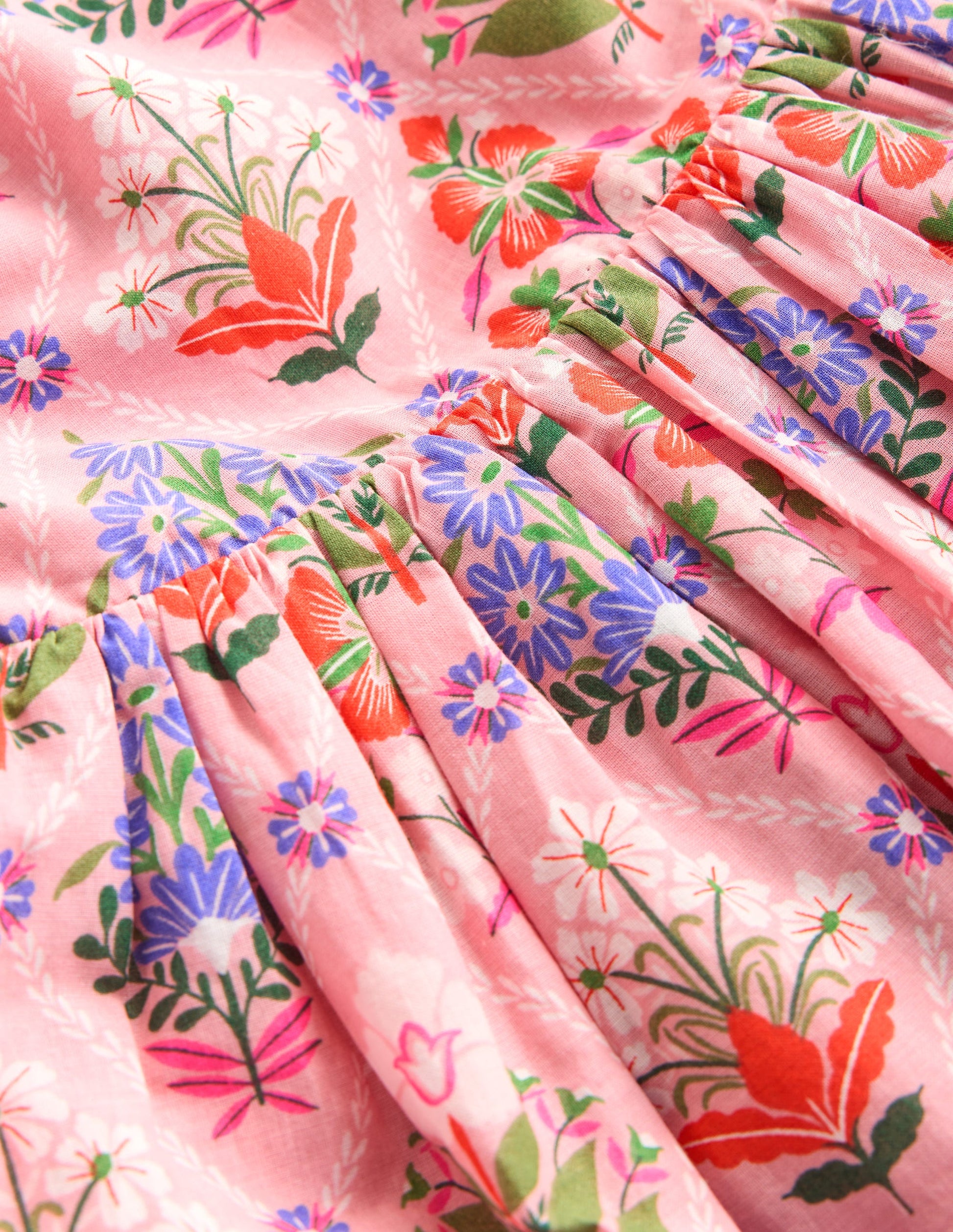 Harper Cross-Back Dress-Multi Diamond Floral-3