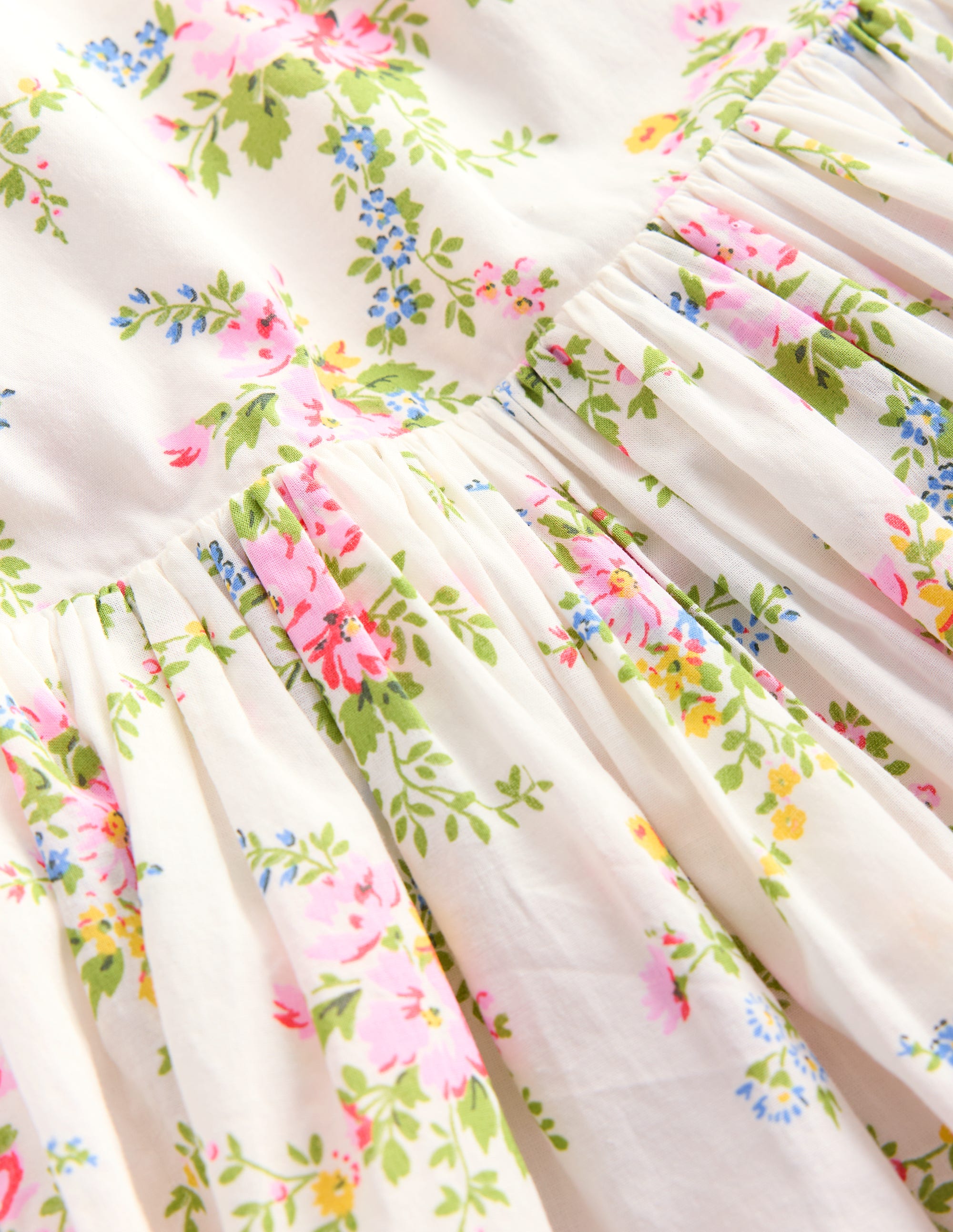 Broderie Back Detail Dress-Soft Ivory Rosa - Image 3