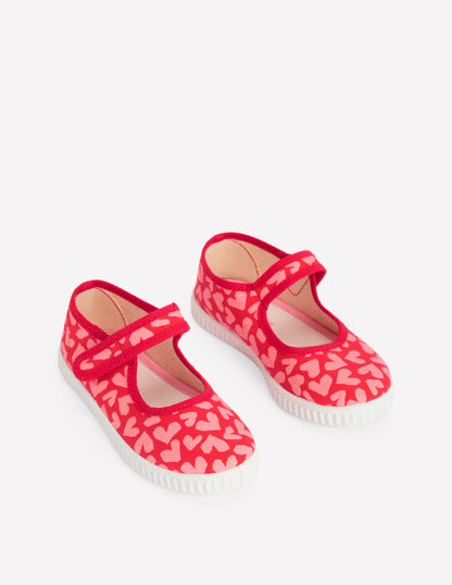 Canvas Mary Janes-Hearts-2