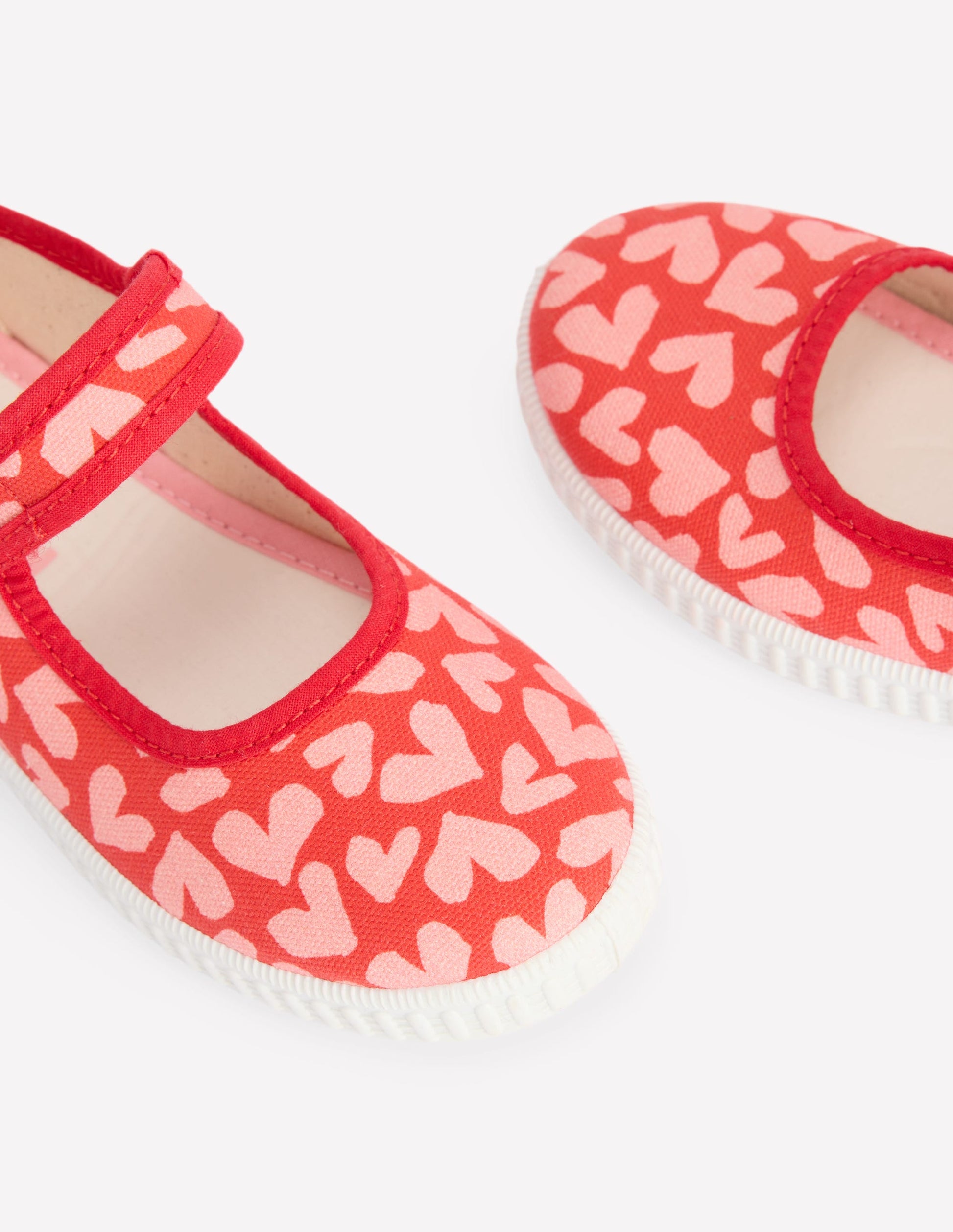 Canvas Mary Janes-Hearts-3