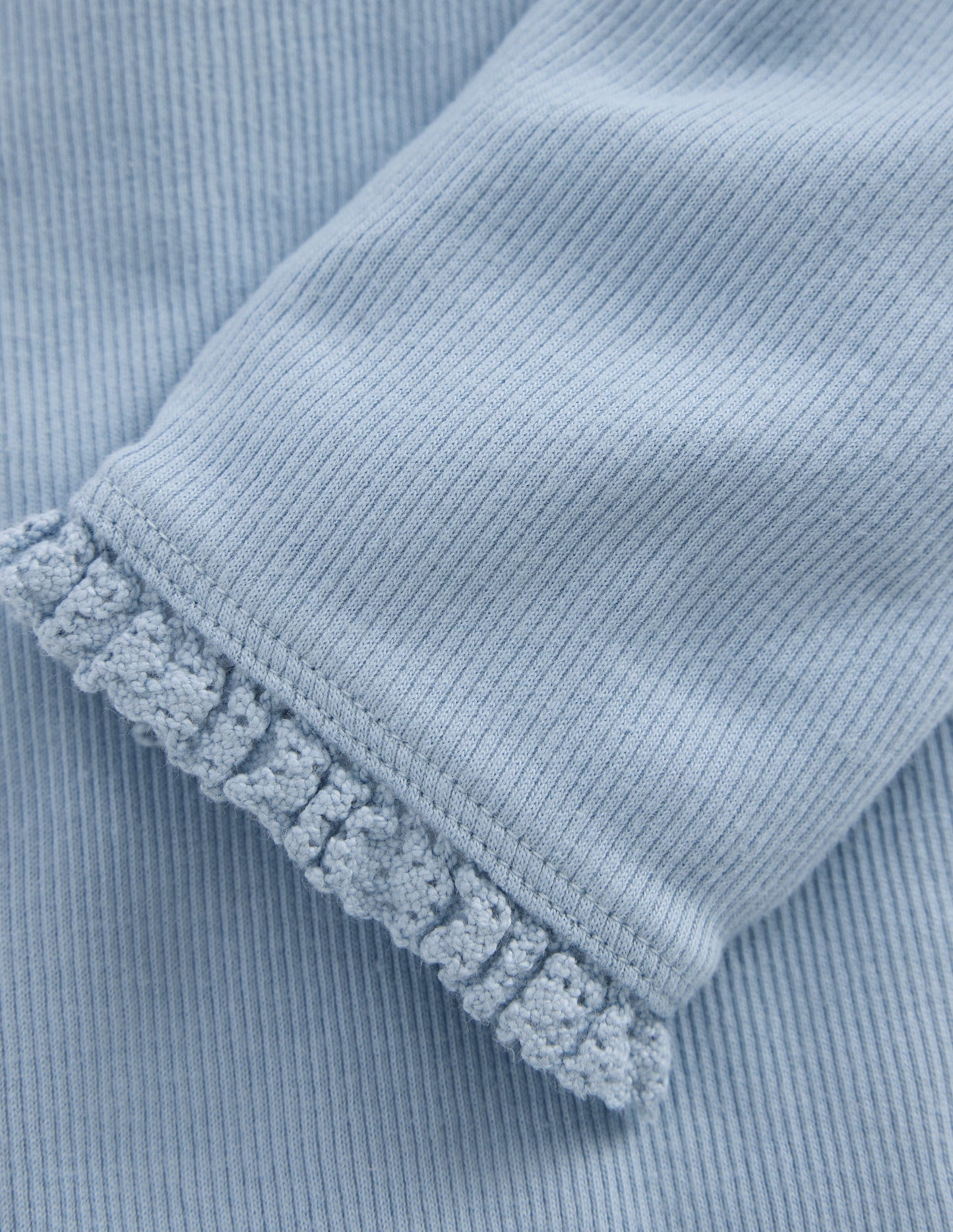 Ribbed Leggings-Glacier Blue