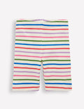 Biker Shorts-Multi Stripe